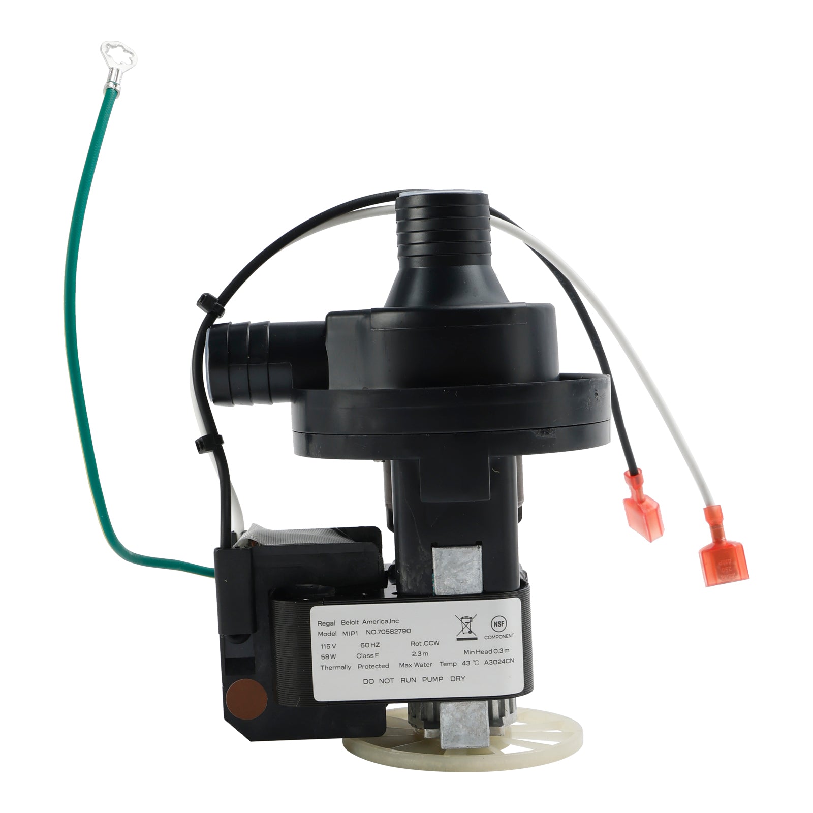 040006556 Kit Bomba D'água 115/60/1 9" Altura 9" Largura 7" Comprimento