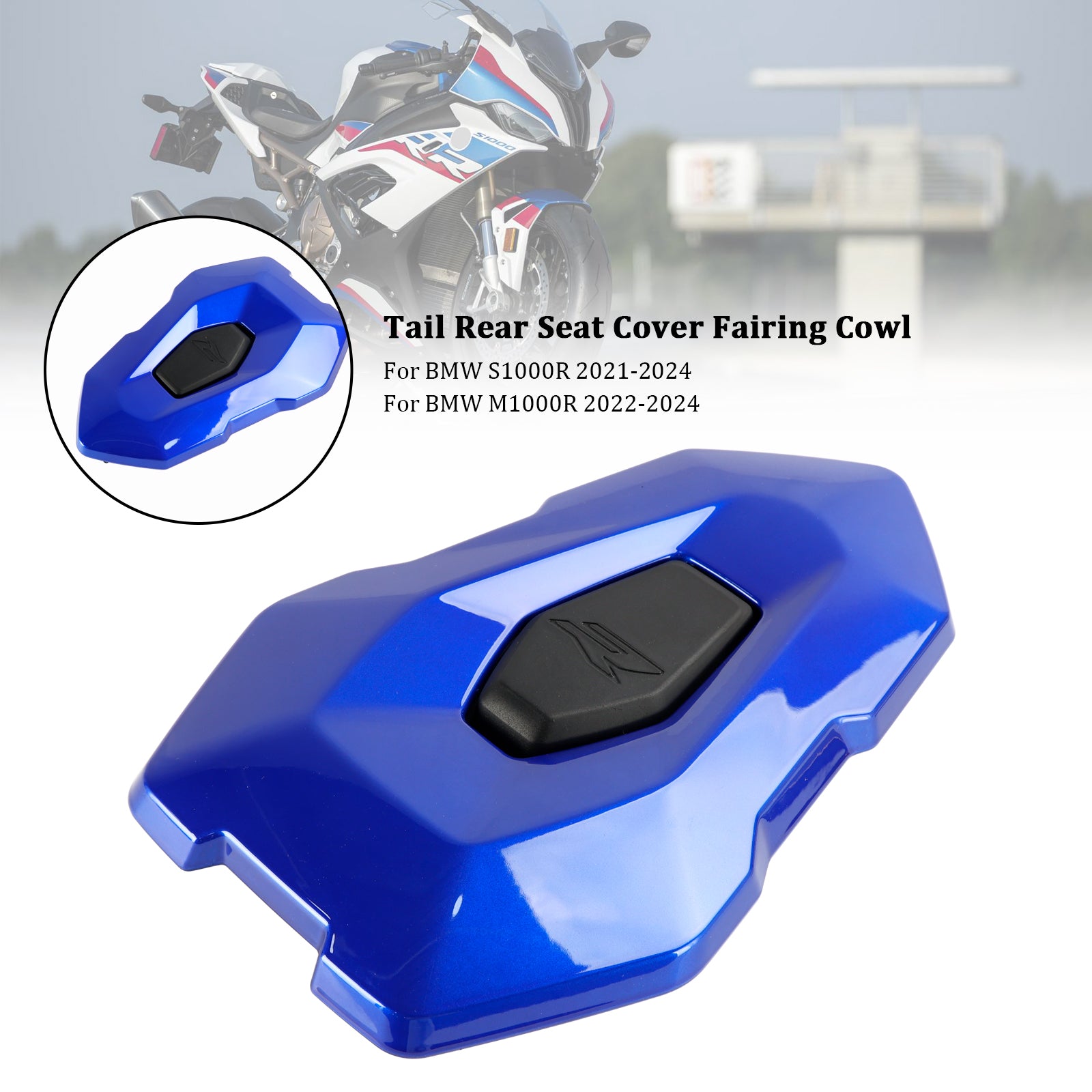 2021-2024 BMW S1000R 23-24 M1000R Couverture de siège arrière Capot de carénage