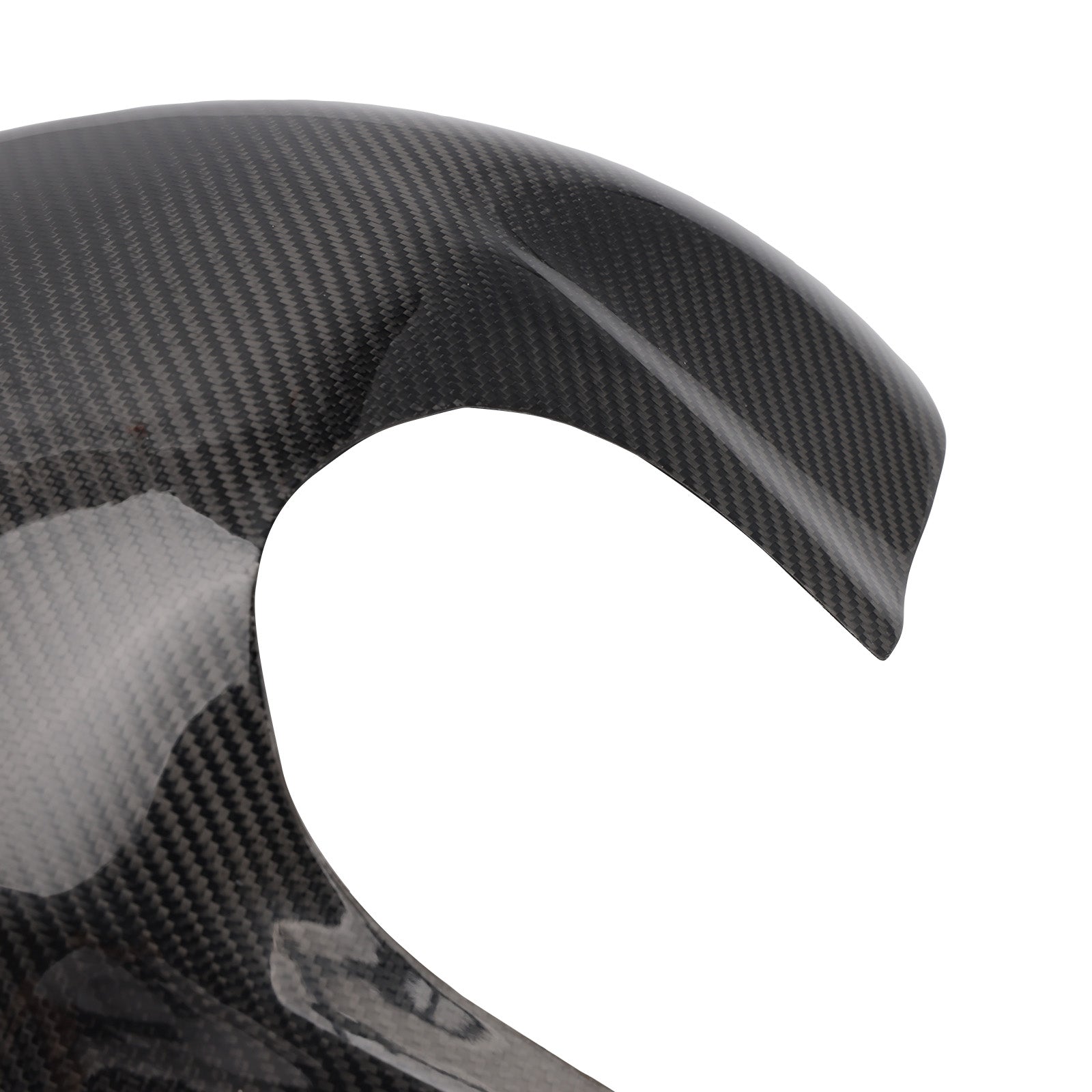 Carénage de couvercle de réservoir en fibre de carbone véritable Kawasaki ZX-10R 2011-2015