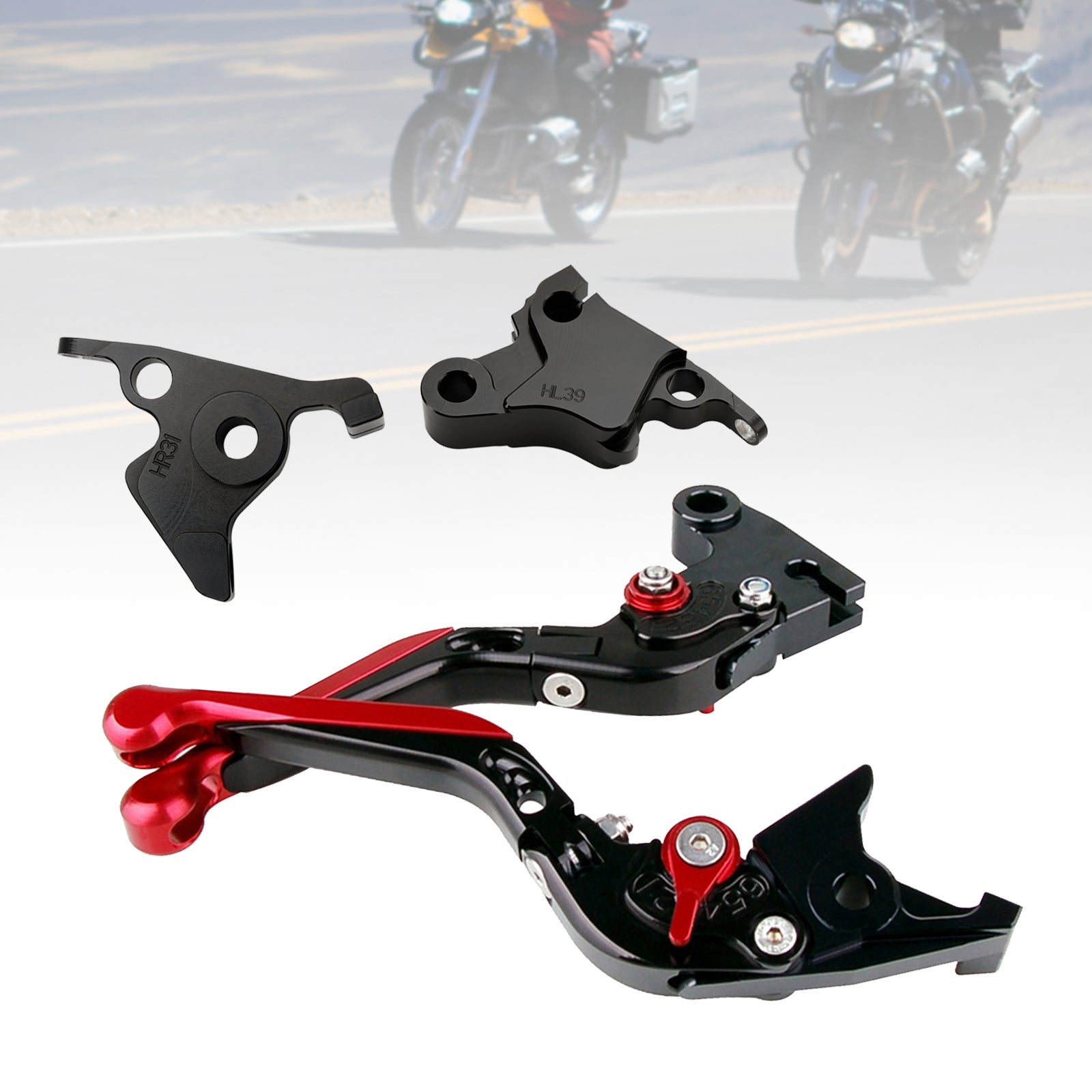 A alavanca de freio ajustável da embreagem ajusta para CFMOTO 450SS 450SR 21-23 450NK 23-24