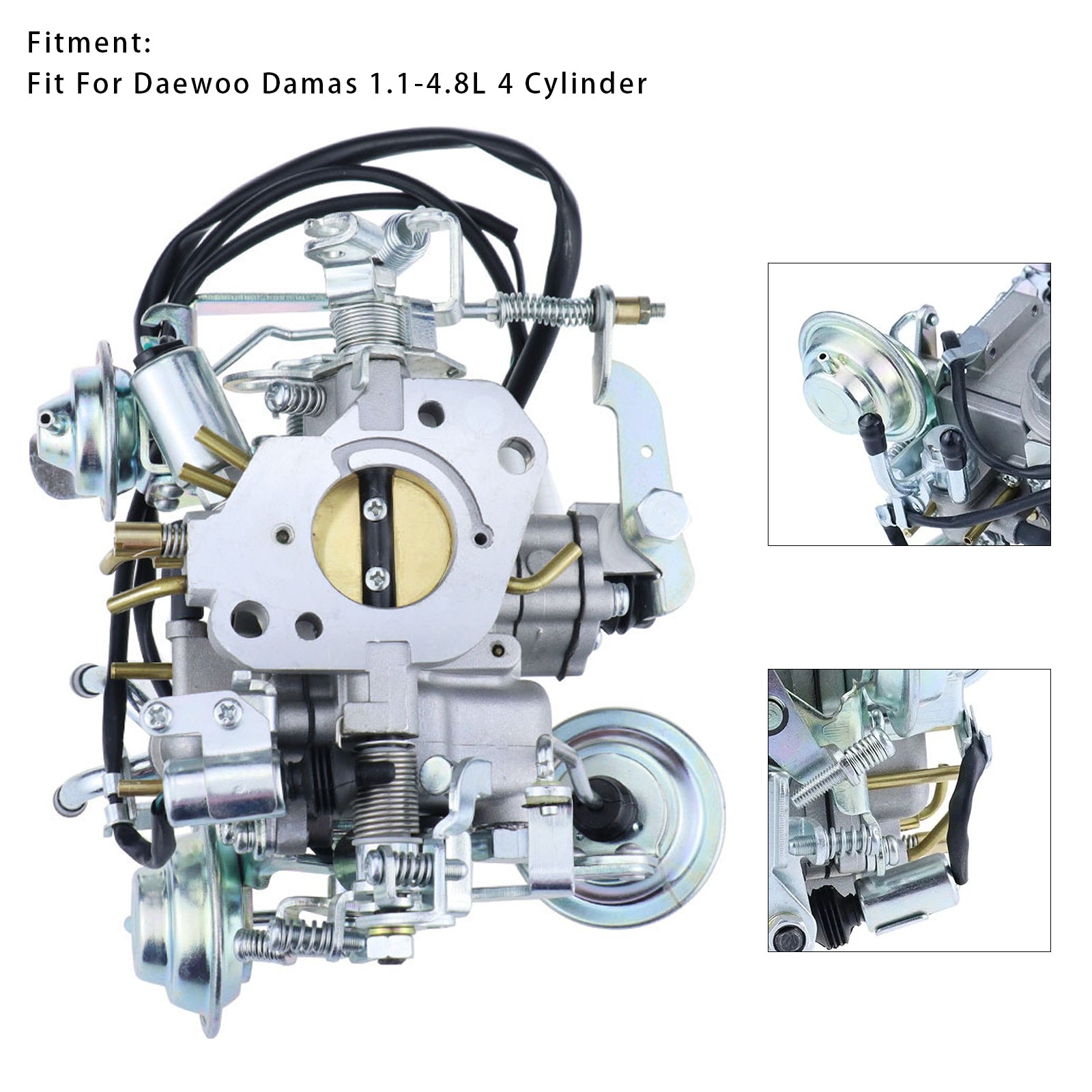 Daewoo Damas 1.1L-4.8L 4-cylindrig förgasare manuell choke 94591539