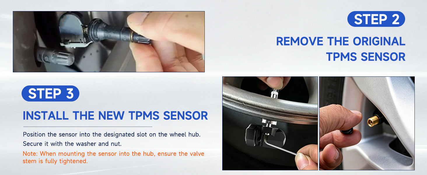 2021-2024 Tesla Model X 4Pcs Bluetooth TPMS Tire Pressure Sensor