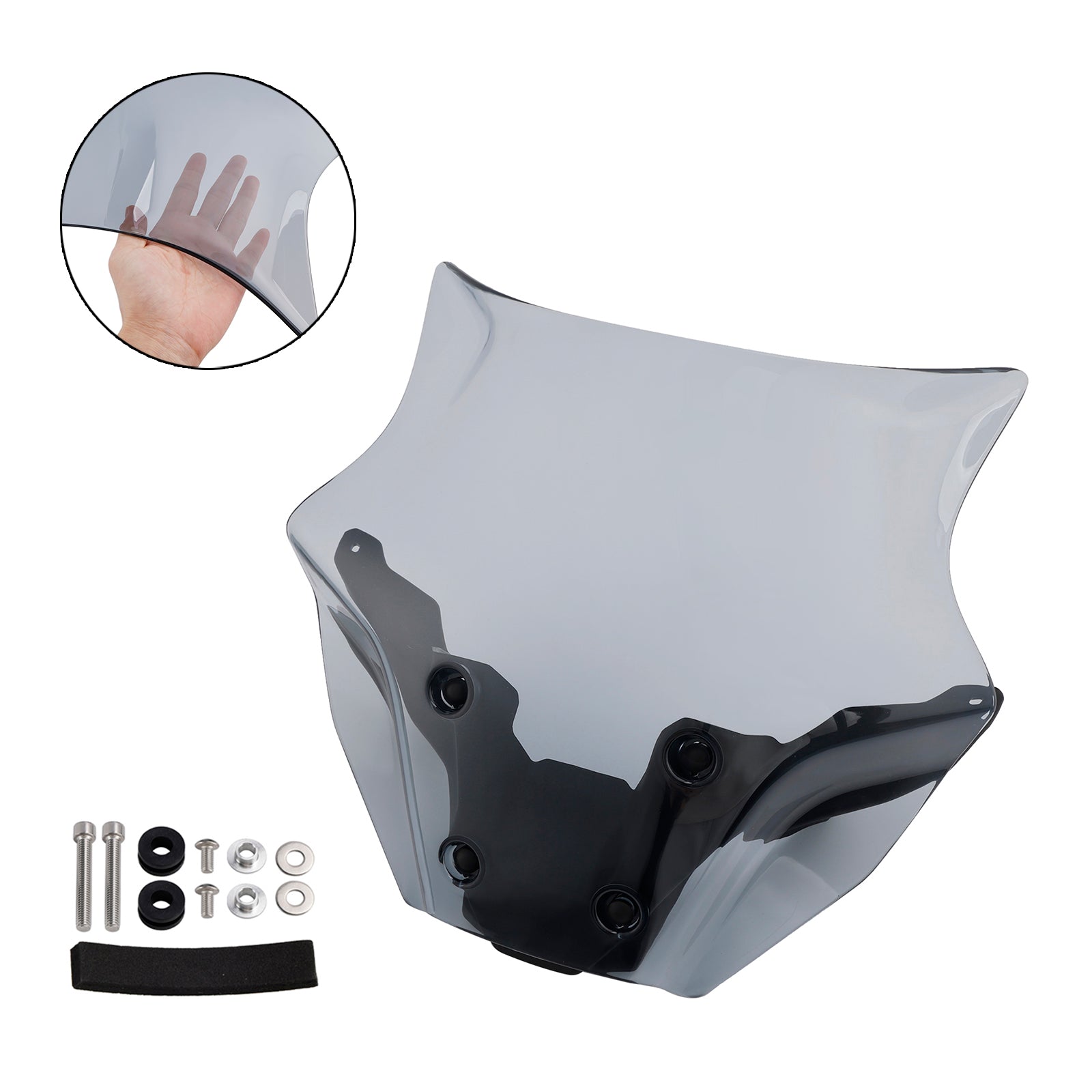 2024-2025 YAMAHA MT-09/SP Windshield WindScreen + Bracket