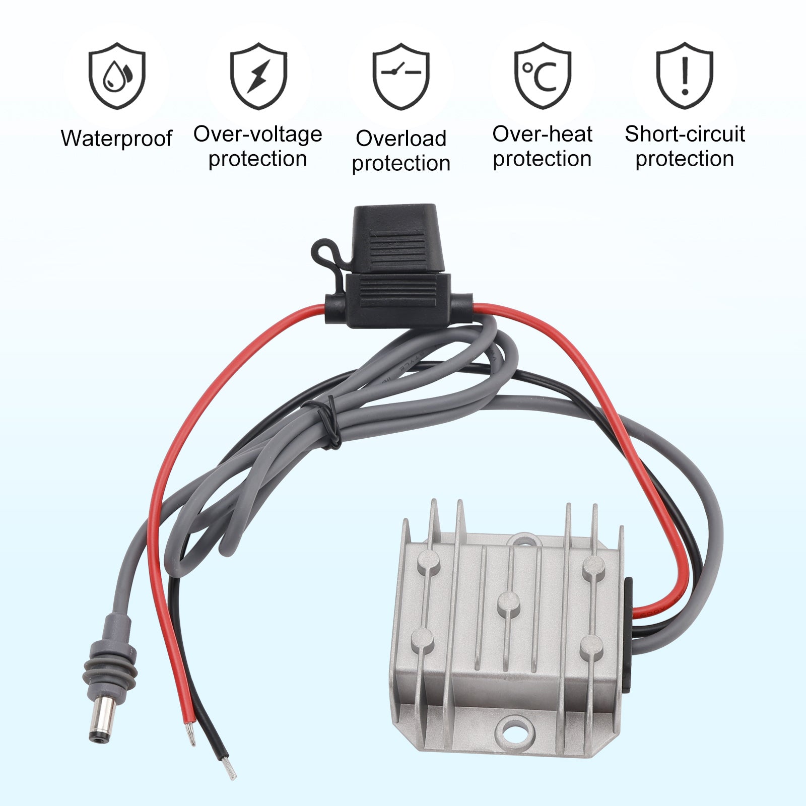 12V/24V To 30V 3.5A 105W Mini Power Supply Boost Conversion With Fuse