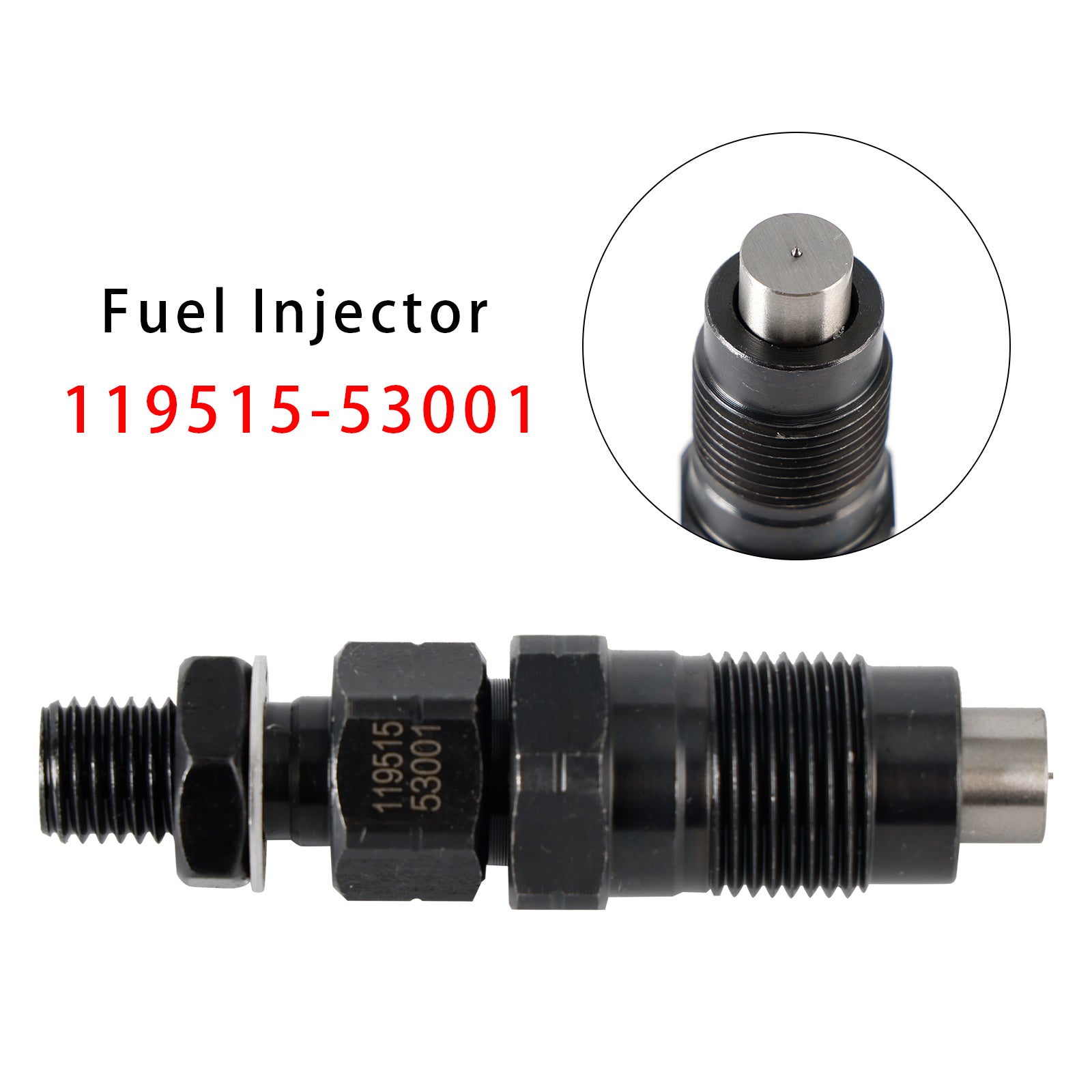 1Pcs Fuel Injector For Yanmar 3TNV70 3YM20 3YM30 2YM15 Engines 119515-53001