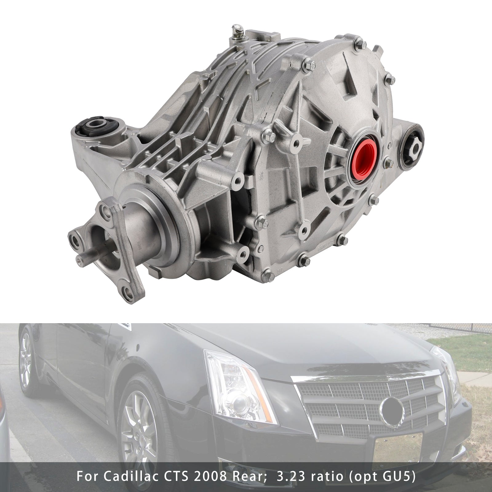 2008 CADILLAC CTS BAKT 3.23 RATIO (OPT GU5) Bakaxel Differentialbärare 25979053 25868433 440-00155
