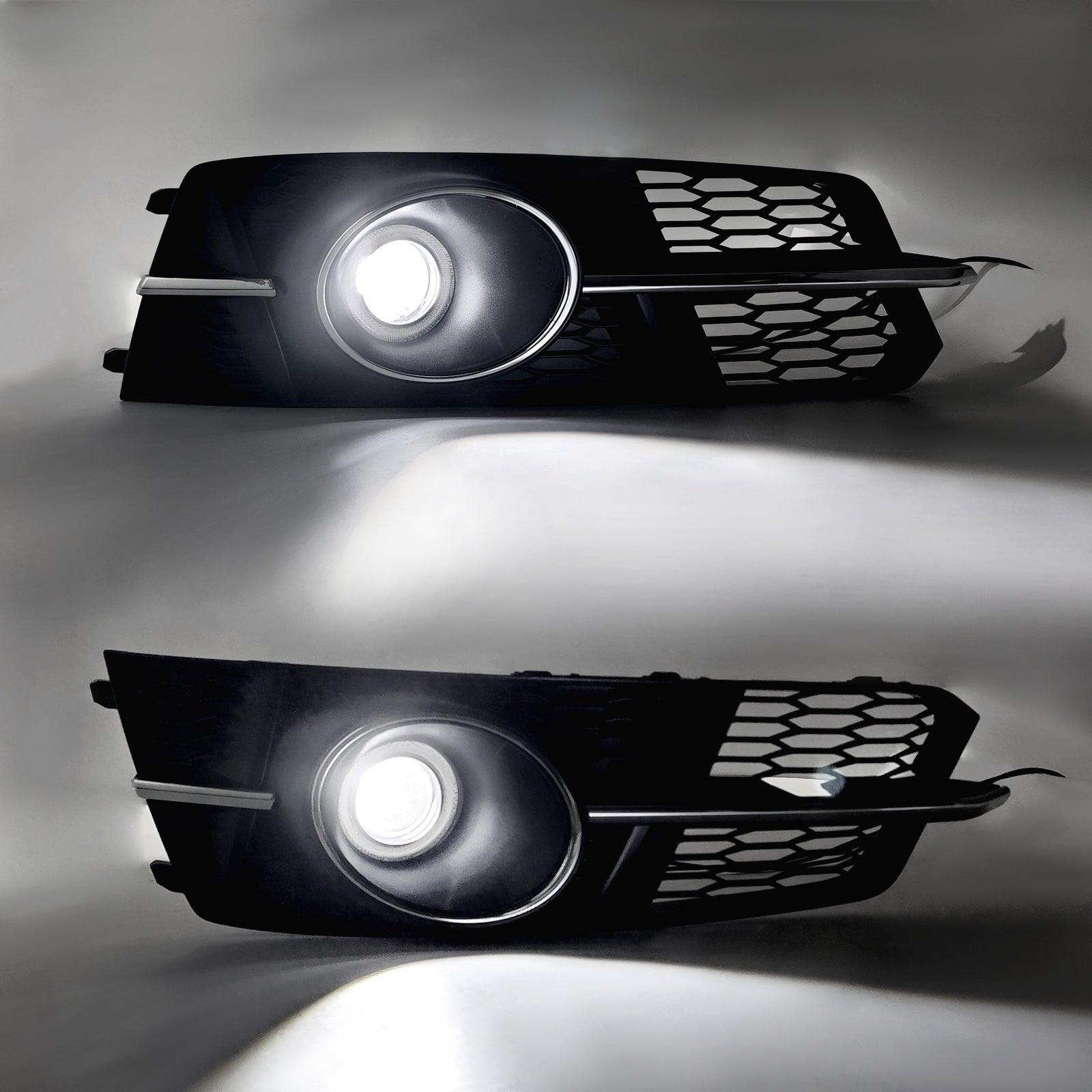 2016-2018 Audi A6 S6 Sline antibrouillard gril couvercle lampe grille avec antibrouillard