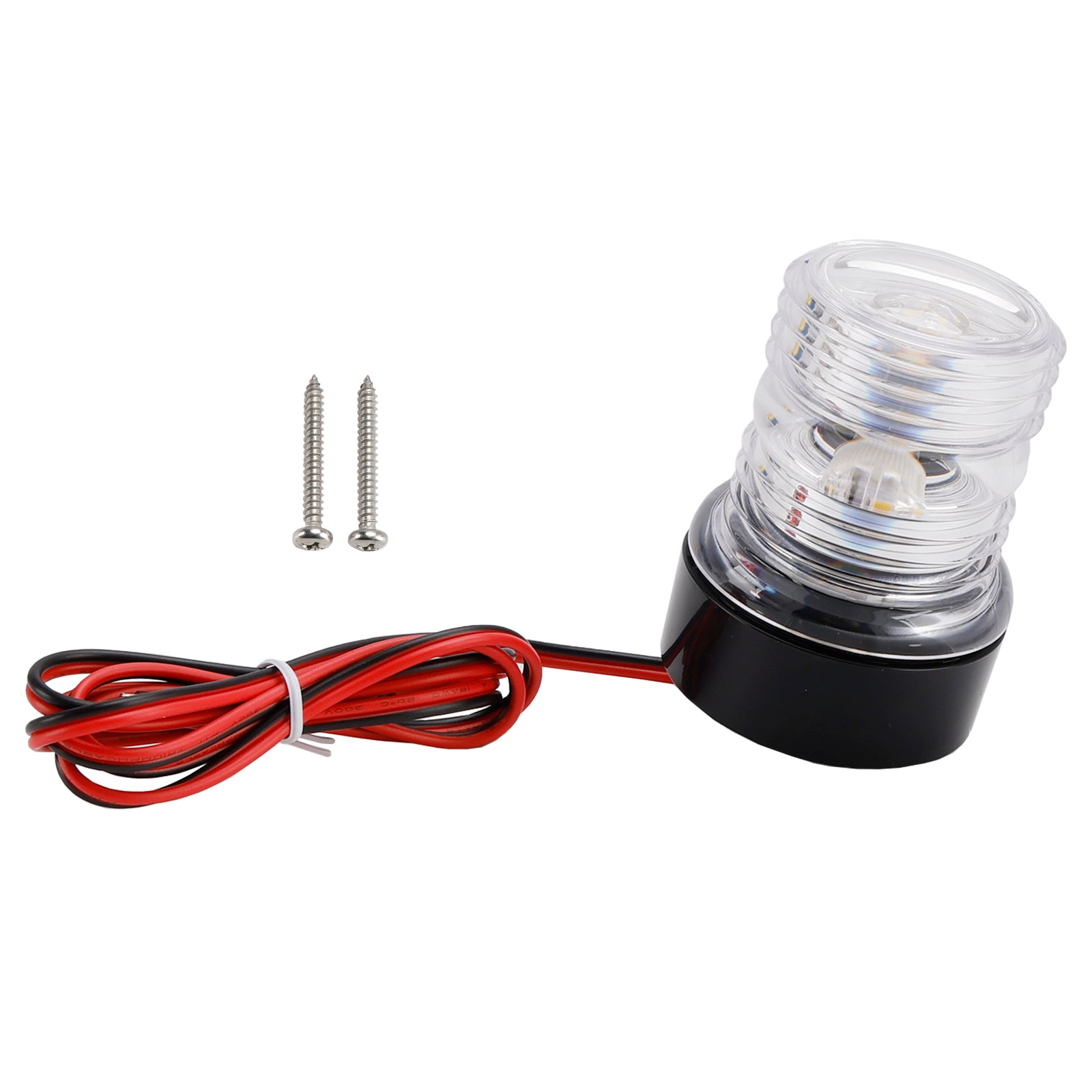 10-24V DC 2.7W IP66 Navigation Signal Light Anchor Vessel Round Lamp Boat Yacht