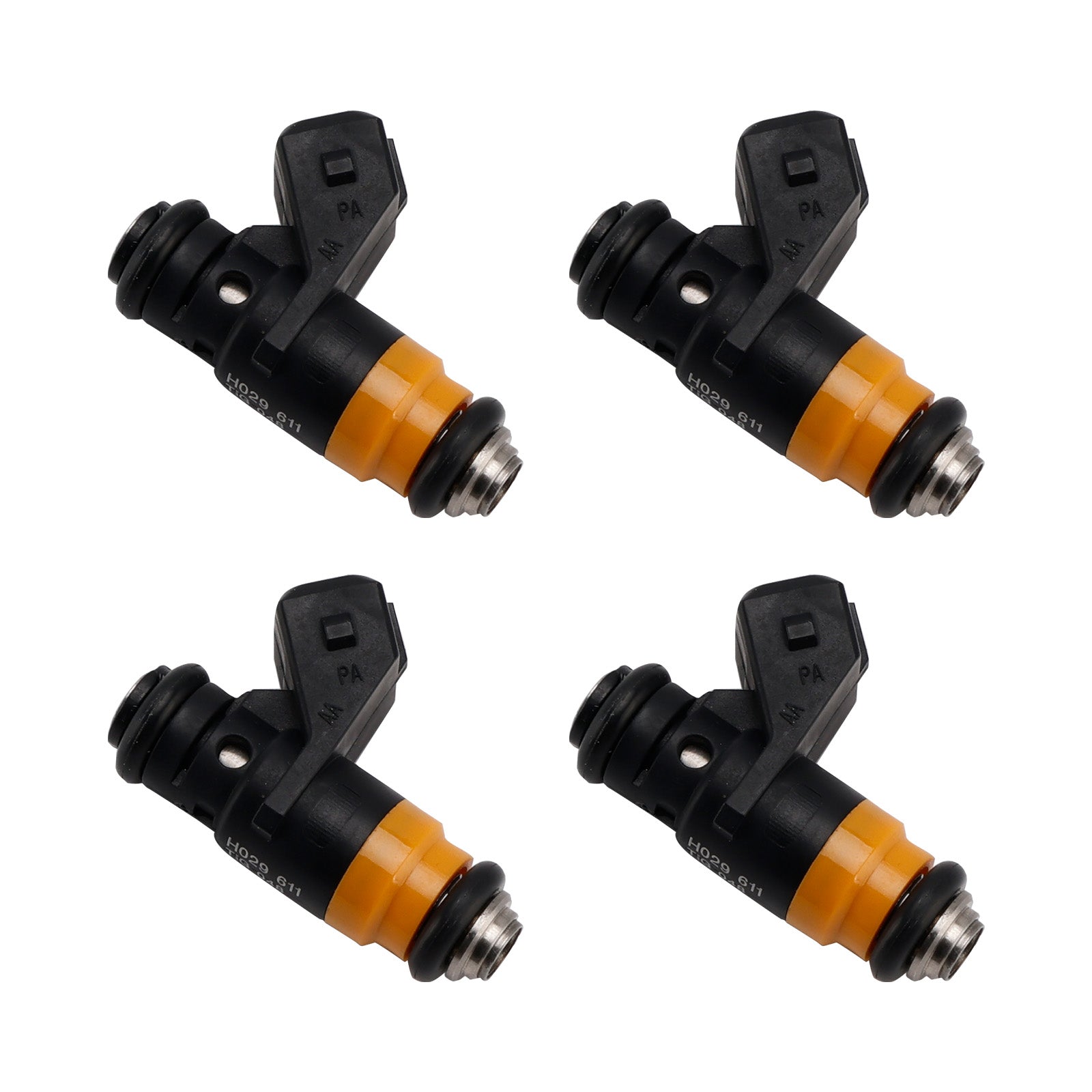 Injecteur de carburant pour Renault Clio 2 Megane 2 Scenic 2 1.4/1.6 16V H029611, 4 pièces