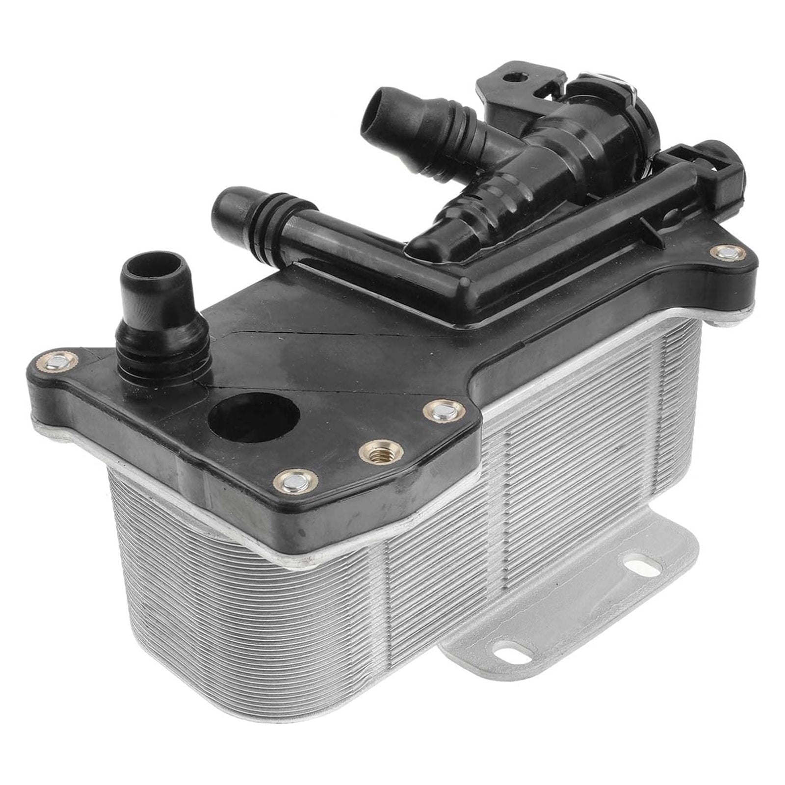 For BMW F10 Series 528i 2012-2016 L4 2.0L Transmission Oil Cooler with Thermostat 17217638582