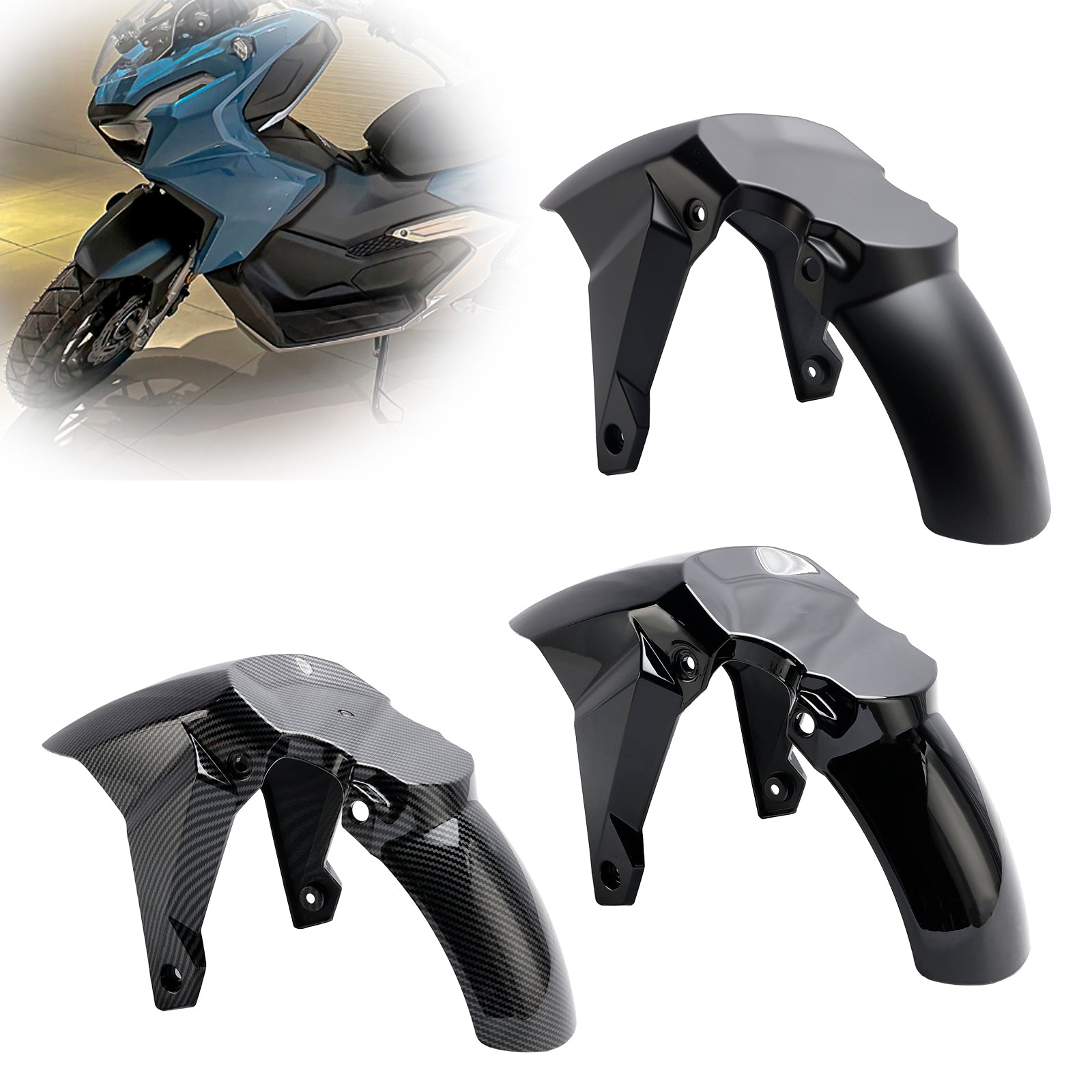Front Fender Mudguard Fairing Cowl For Honda ADV 160 2023-2024