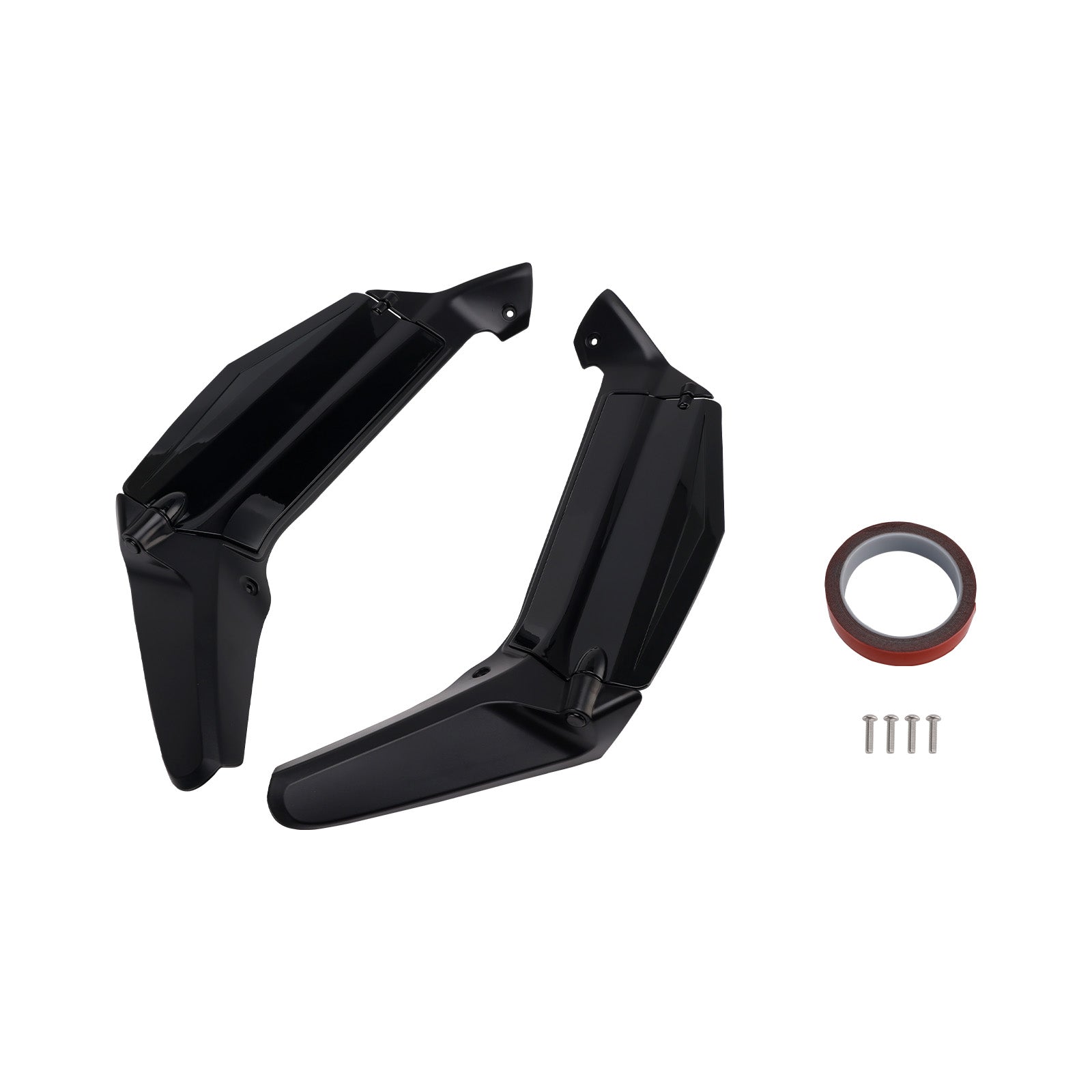 Deflectores de aire carenado lateral ala parabrisas pierna para Honda Goldwing GL1800 18-24