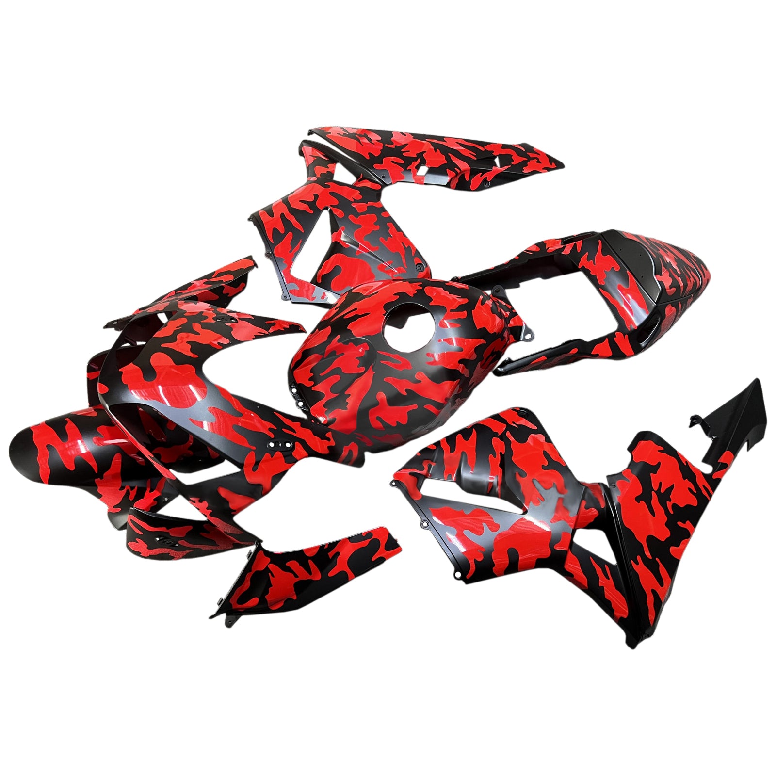 Injektionsmässa Kit Bodywork Plastic ABS för Honda CBR600RR 2003-2004 F5