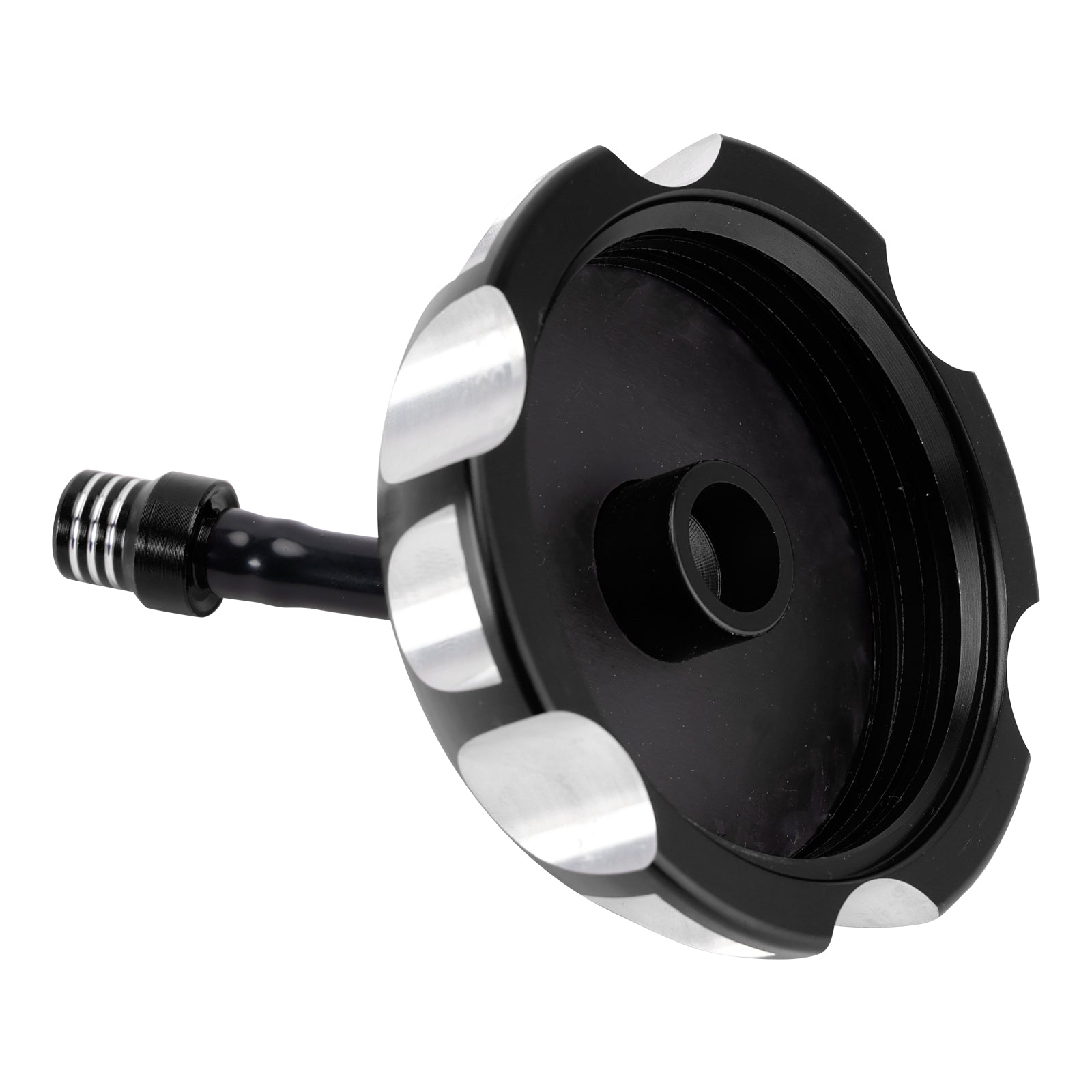 Aluminum Fuel Tank Cap w/Vent Black For Yamaha TTR250 YZ 125 250 WR 250/400/426F