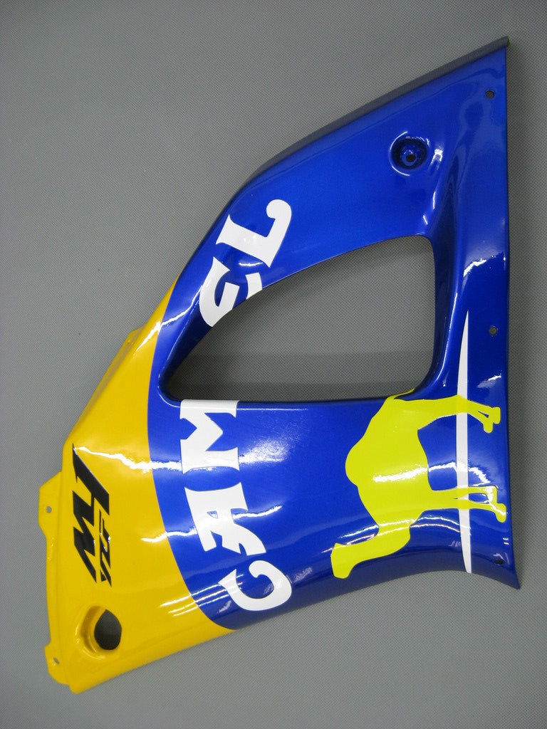 2000-2001 Yamaha YZF-R1 geelblauw nr. 46 Camel Racing stroomlijnkappen algemeen