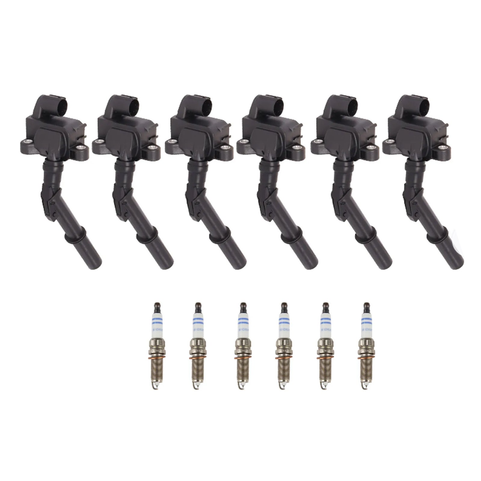 2012-2013 Mercedes-Benz ML350 V6 3,5L Coil d'allumage + bougie d'allumage UF741 6PCS 2769063700