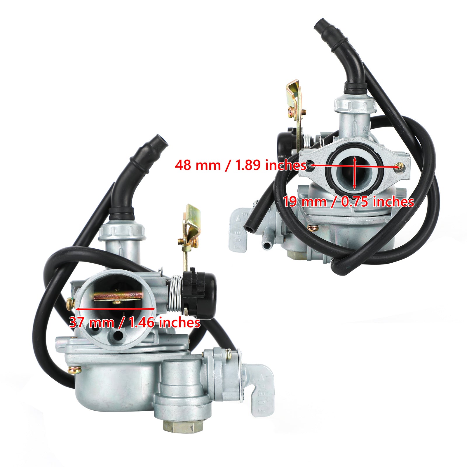 Carburetor Carb Fit for PZ19 50cc 70cc 90cc 110 ccm na bicykli /bicykel Pit /ATV Quad