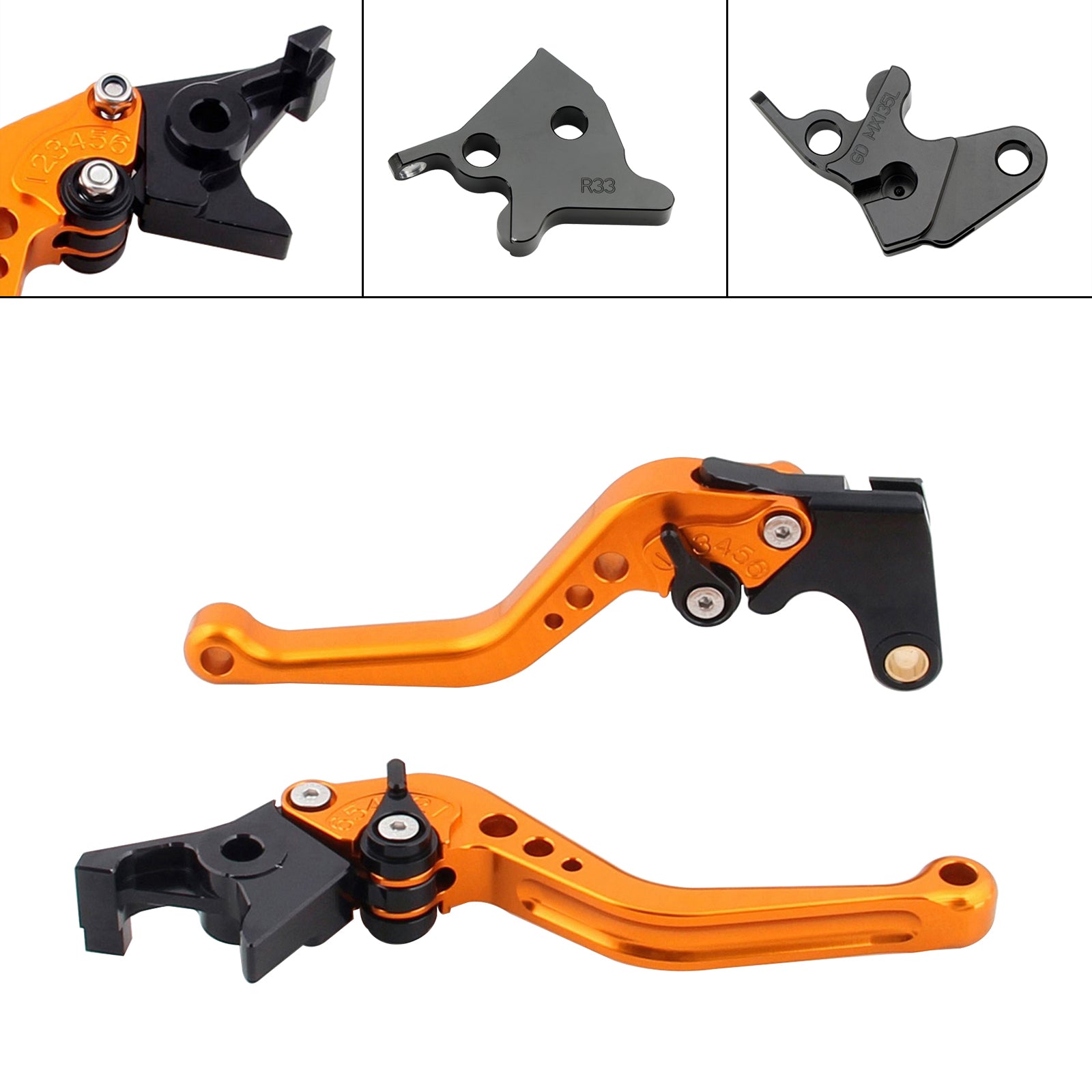 2005-2014 Yamaha YBR125 Ny kort clutchbremsespak