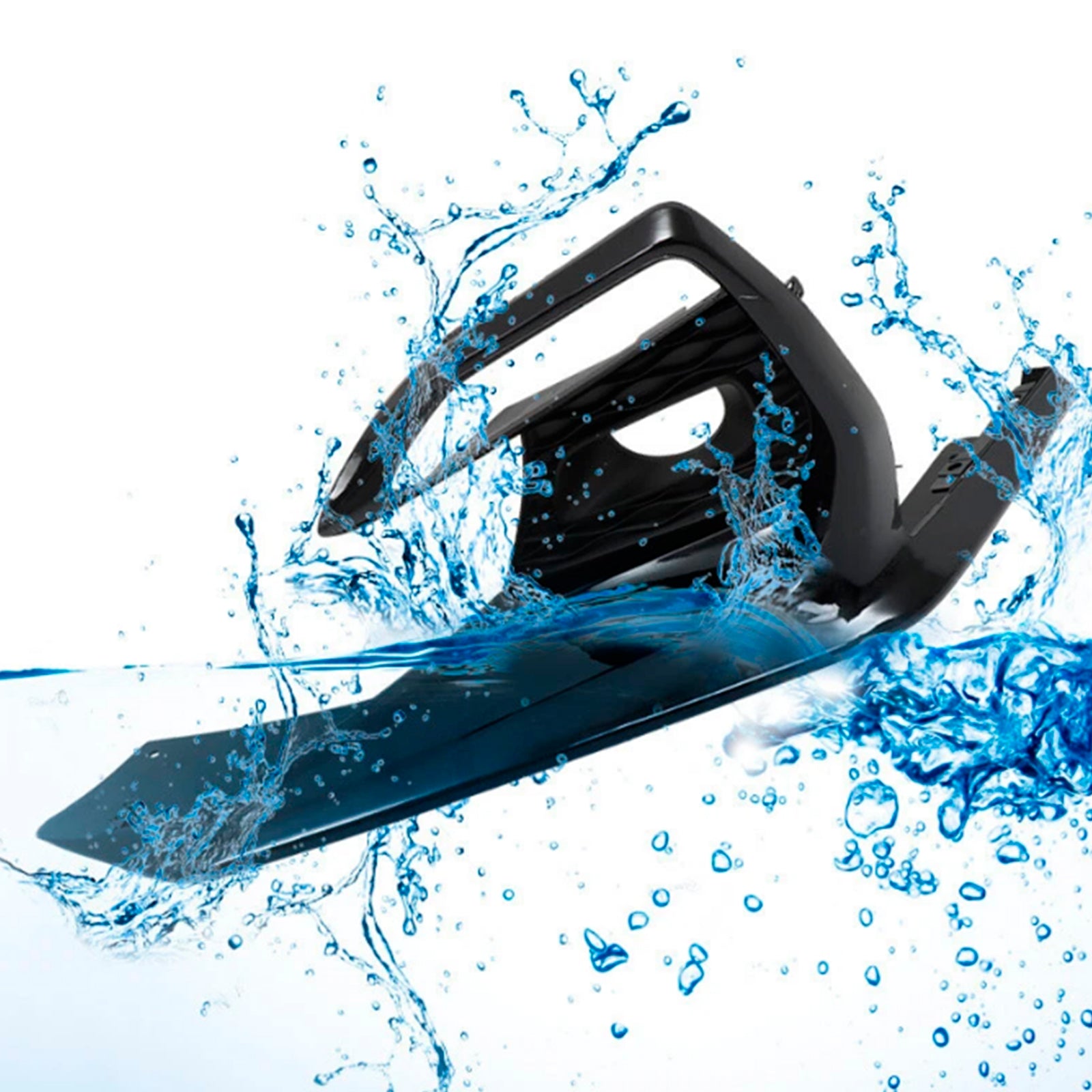 2018-2020 Infiniti Q50 Sport Bumper Fog Light Lamp Cover Black Grille Bezels