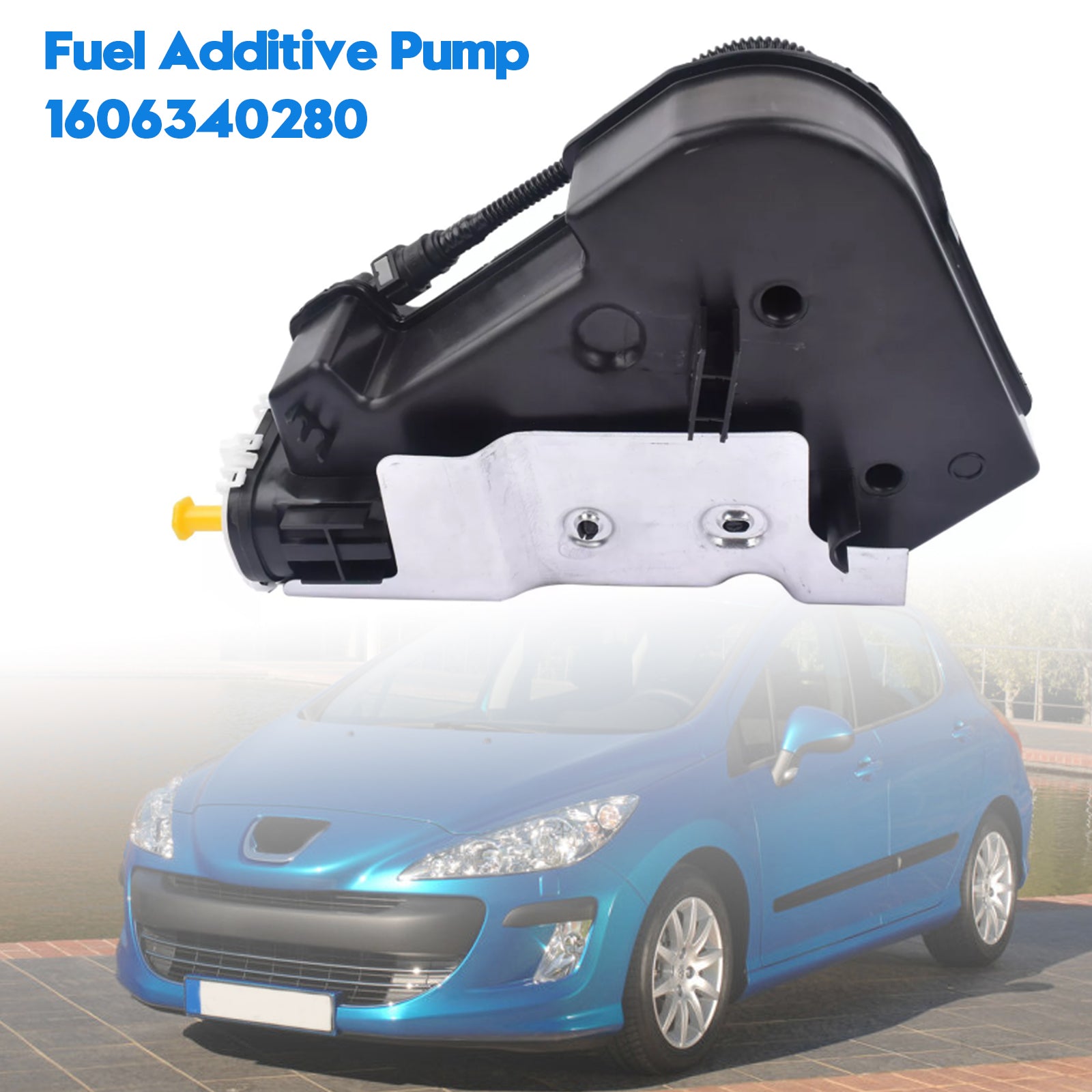 02.2015- Citroen C4 II NC_ 1,6 Bluehdi 120 1560 CCM 88 KW 120 PS Drivstofftilsetningsfilter DPF Tank Pump 1606340280