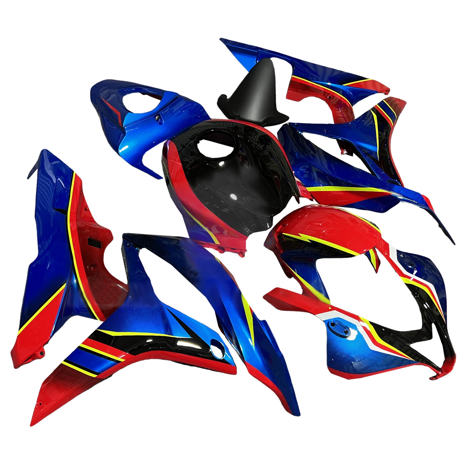 Kit de carénage d'injection Bodywork Abs en plastique pour Honda CBR600RR 2007-2008 F5