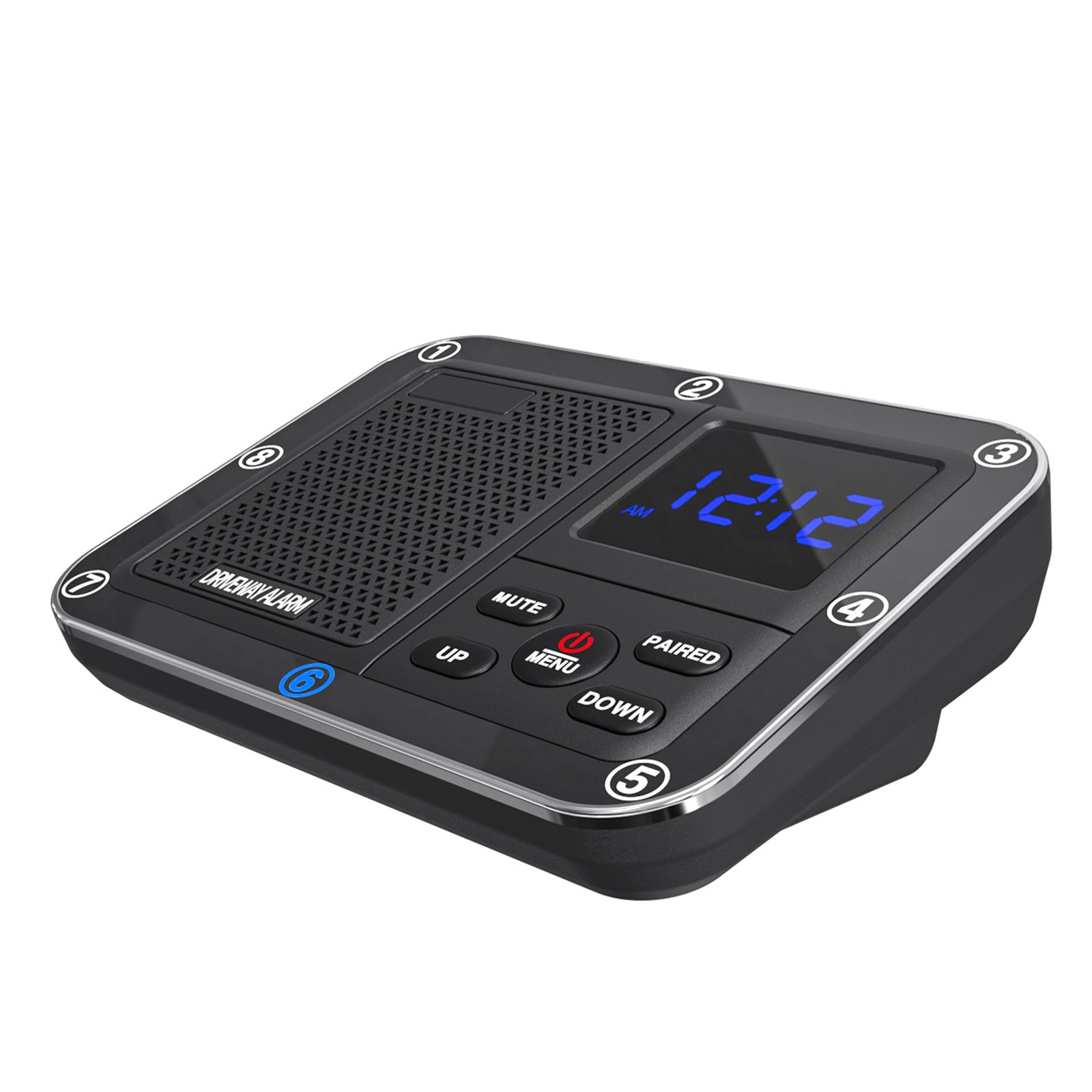 800 m op zonne-energie buiten infrarood aangedreven opritalarm anti-diefstal inductie draadloos