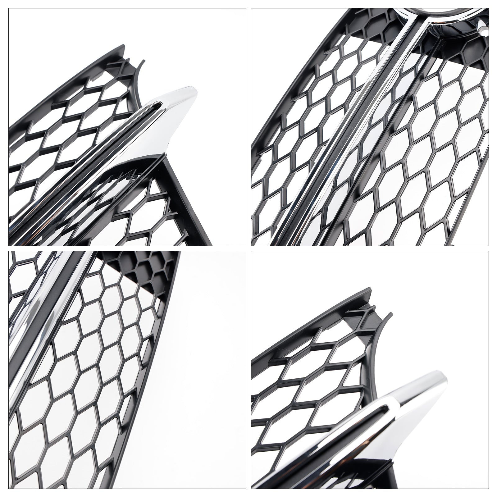 2011-2014 Audi TT MK2 S-Line TTS Chromen voorbumper mistlamprooster