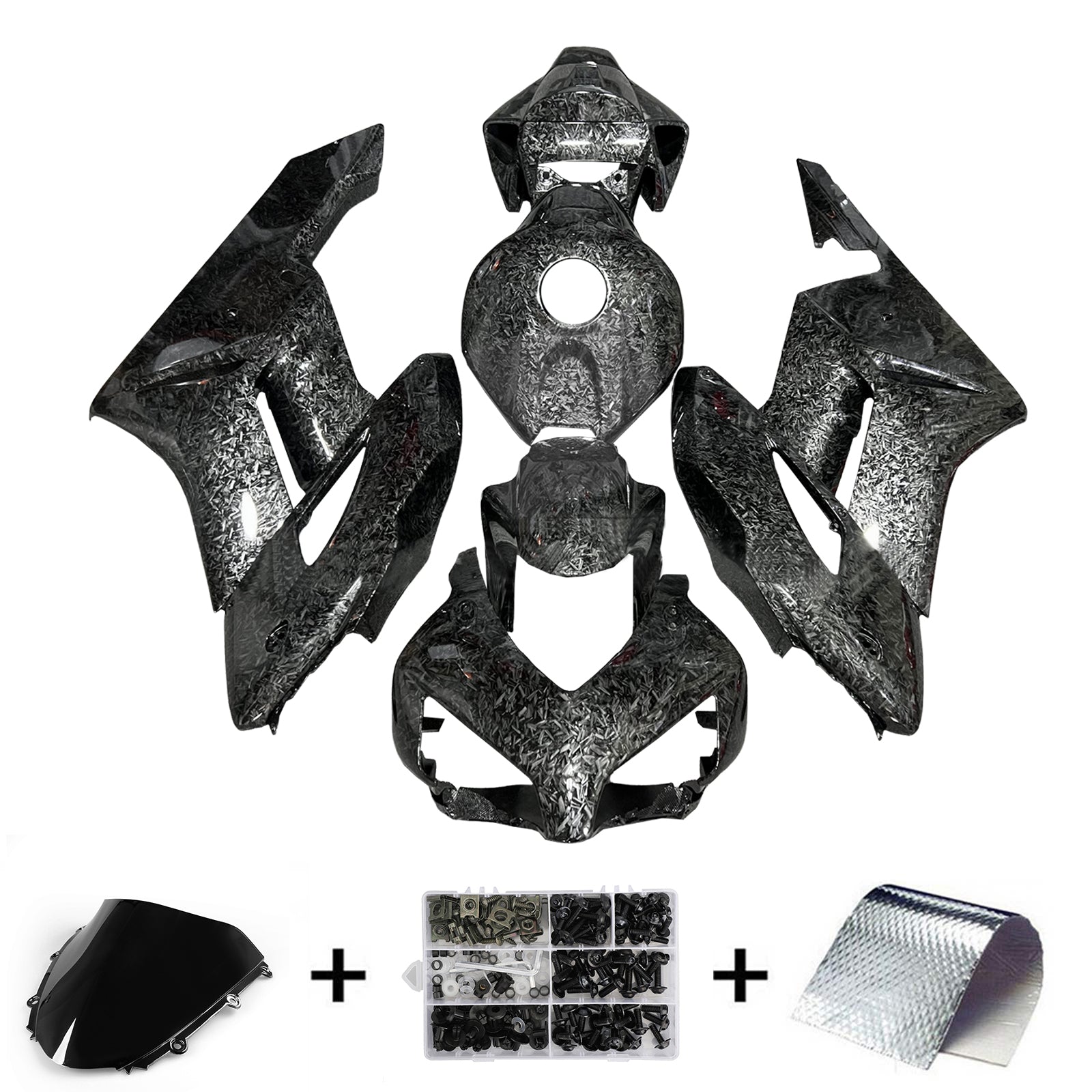 Injektionssats Kit Kroppsarbetet Plastiskt ABS för Honda CBR1000RR 2004-2005