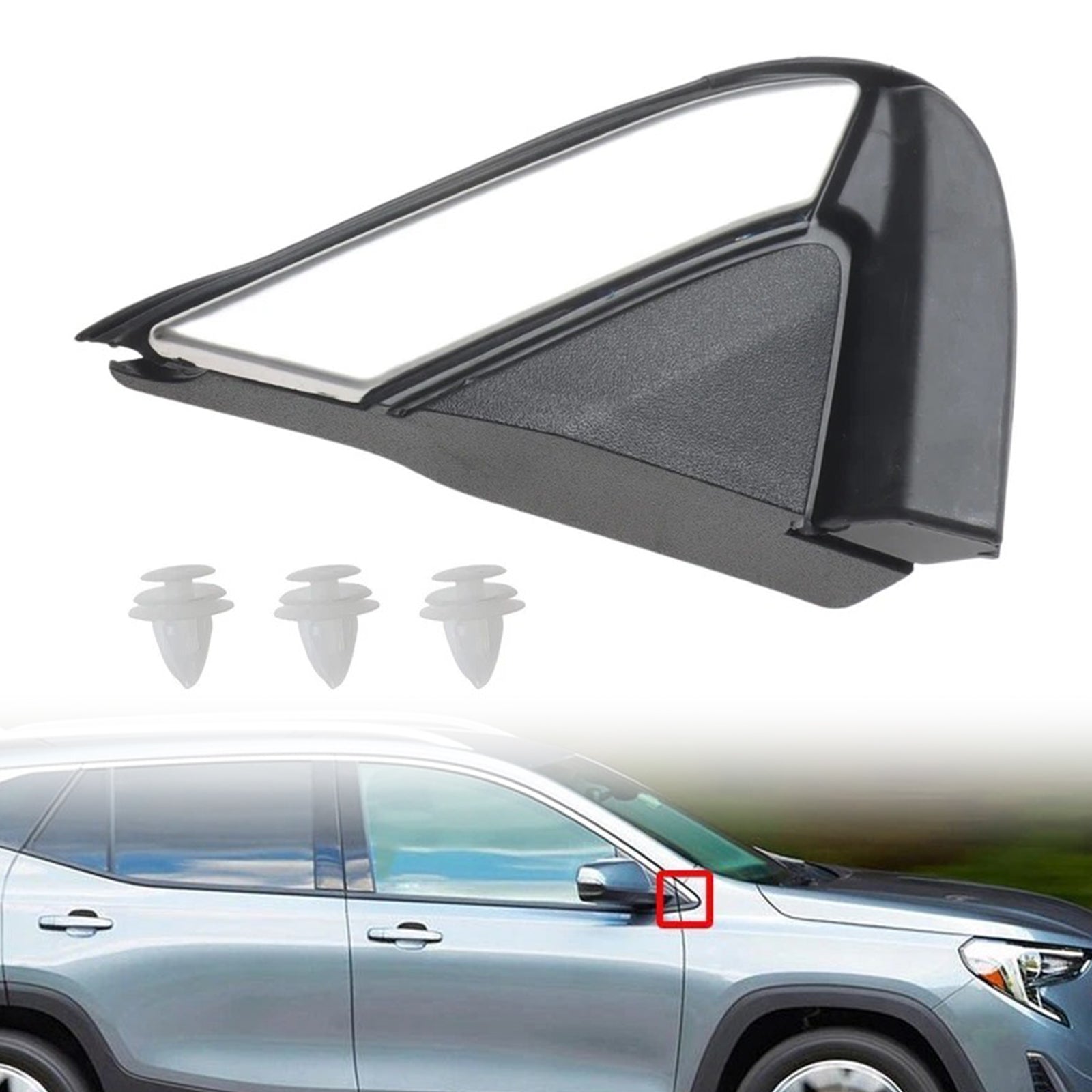 84107337 Moldagem de acabamento de canto do lado direito do lado direito para terrenos GMC 18-24