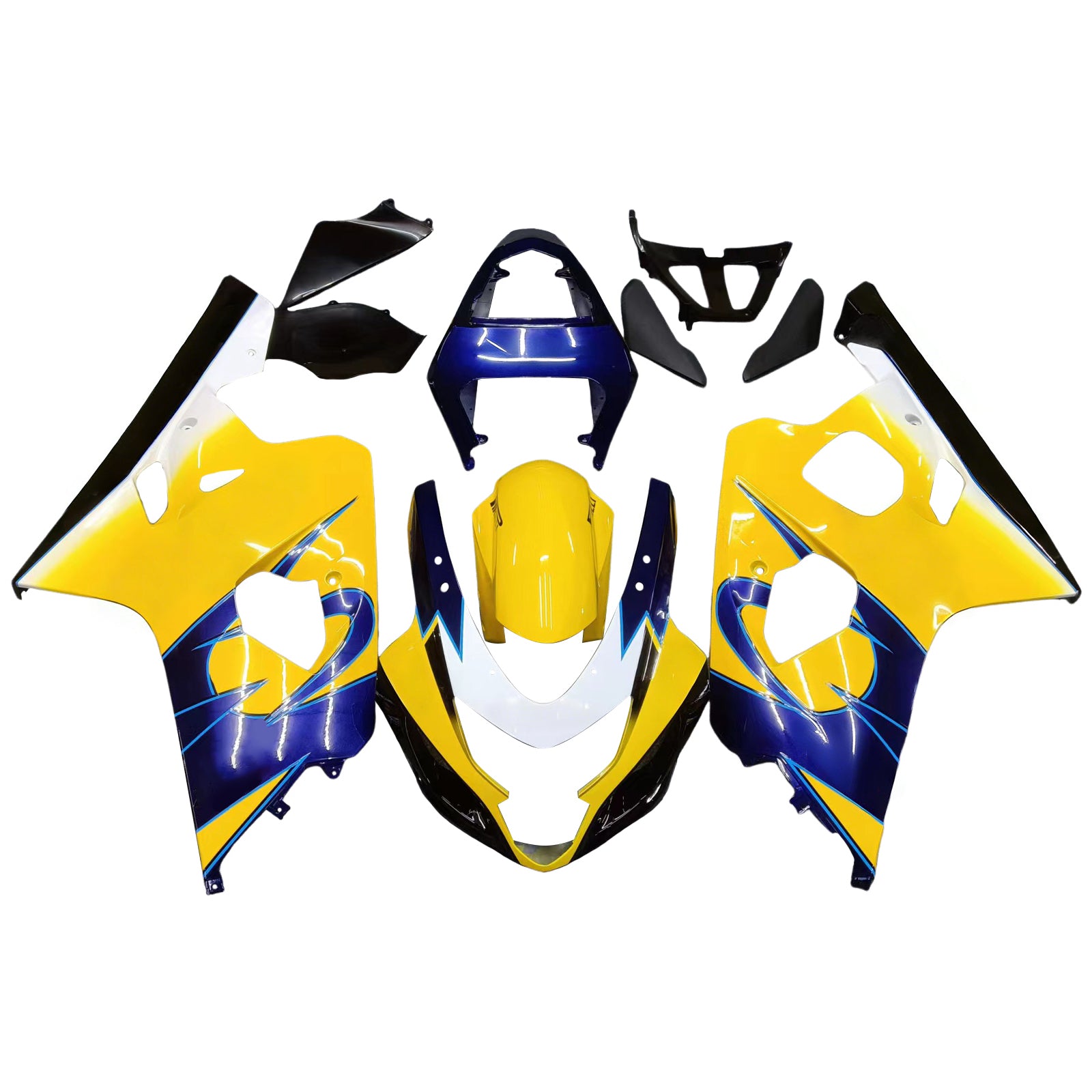 Injection Fairing Kit Bodywork Plastic ABS fit For Suzuki GSXR 600/750 2004-2005