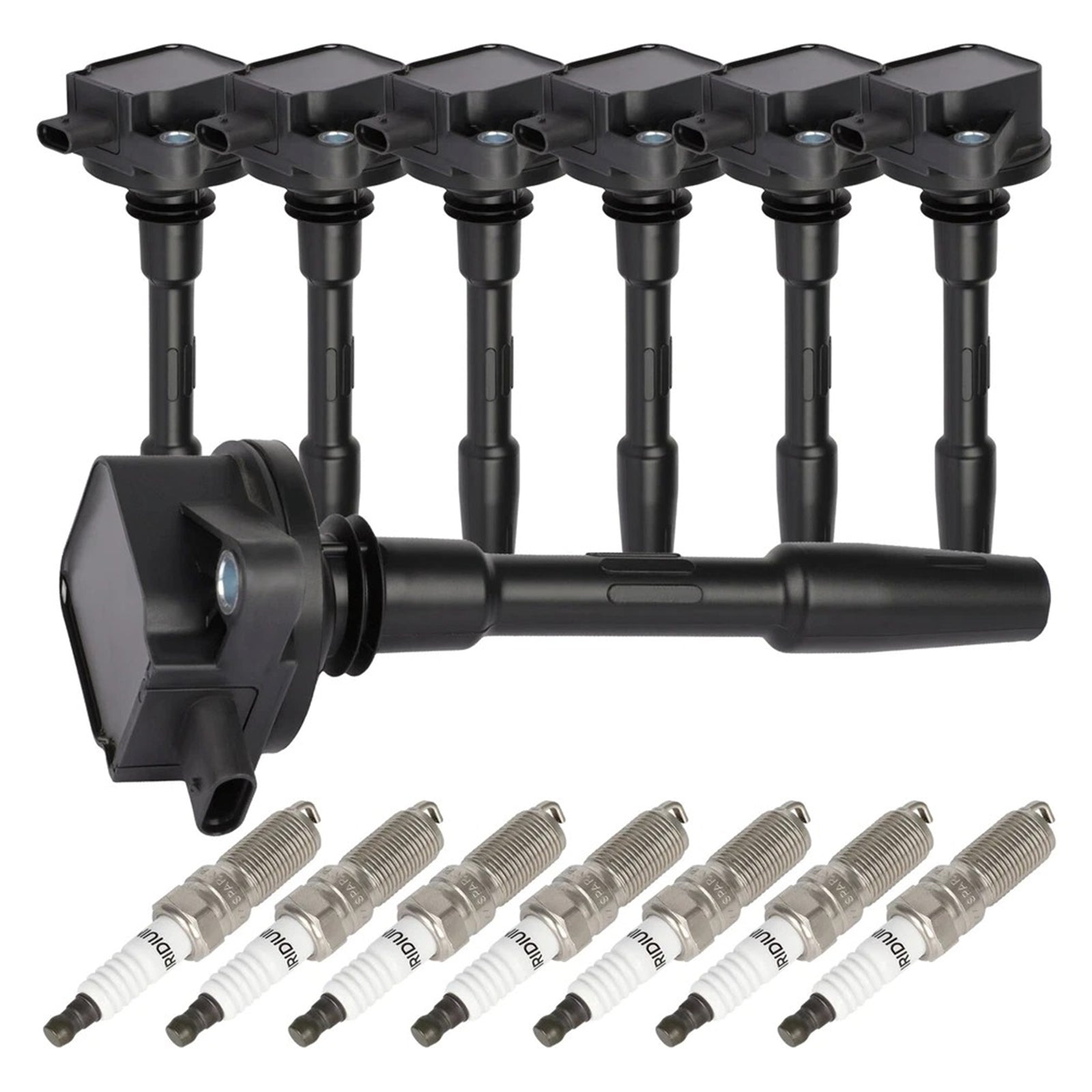 UF835 UF869 7x Ignition Coils Spark Plugs For Ford F-150 2018-2021 V8 5.0L
