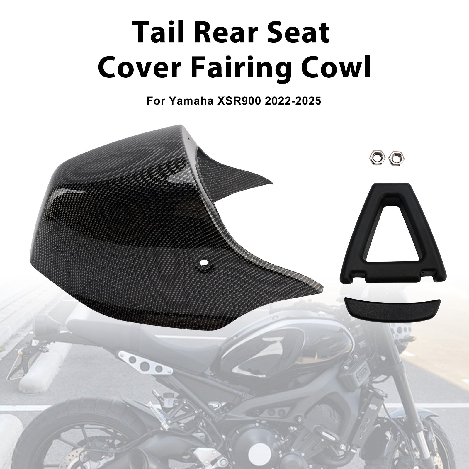 Housse de carénage de siège arrière pour Yamaha XSR900 2022 – 2025