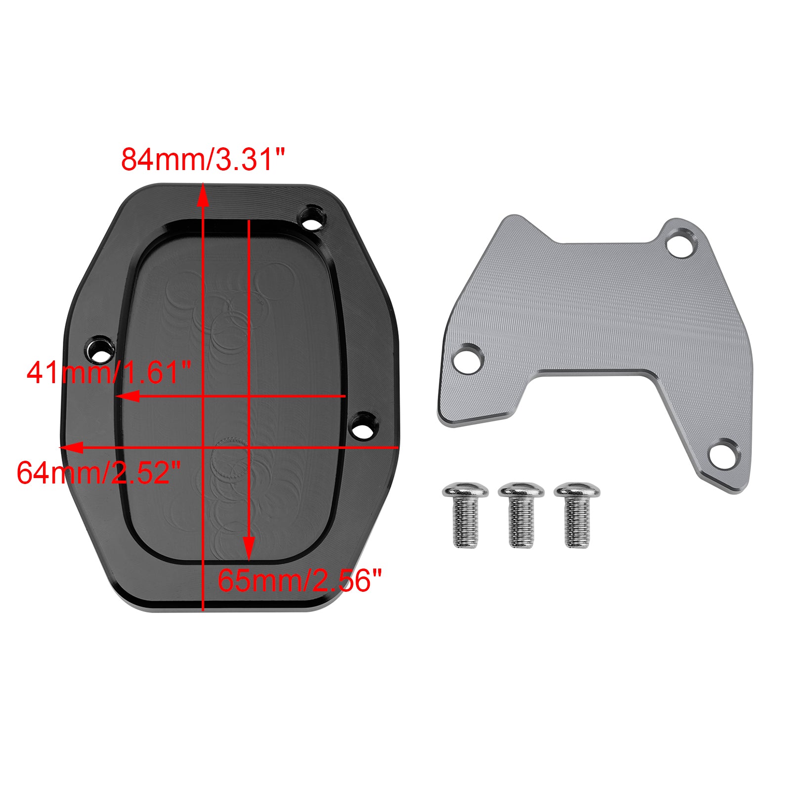 Kickstand Enlarge Plate Pad fit for Honda X-ADV 750 NSS750 21-25 Foza 750 21-23