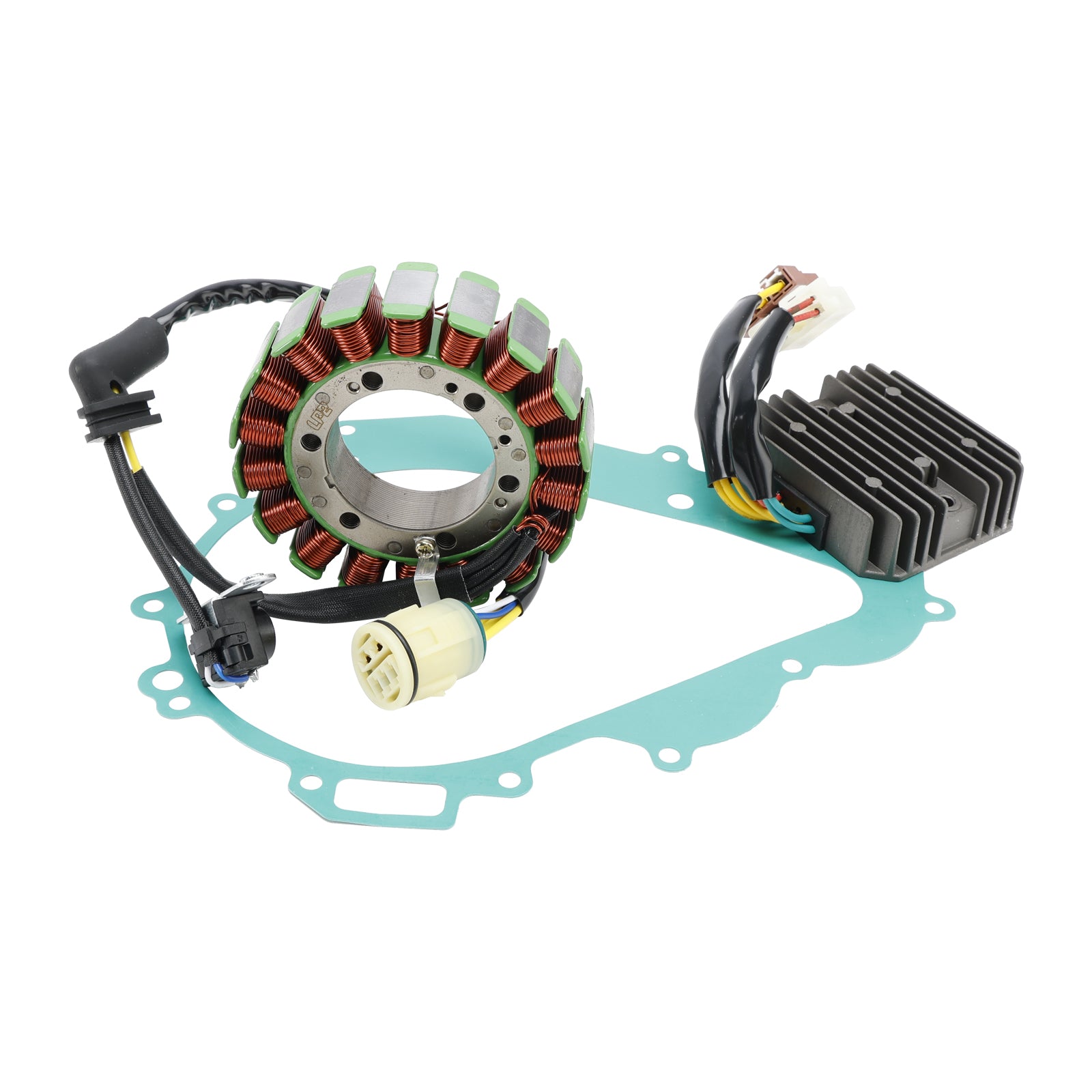 1998-2003 Aprilia RSV 1000 Mille Magneto Coil STATOR + spänningsregulator + GASKET ASSY AP0295830