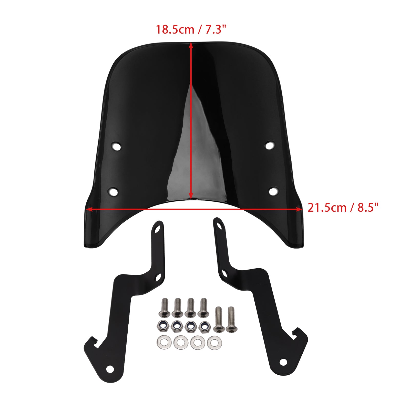 Windshield WindScreen fit for YAMAHA XSR 155 2020-2023 XSR 125 2024-2025