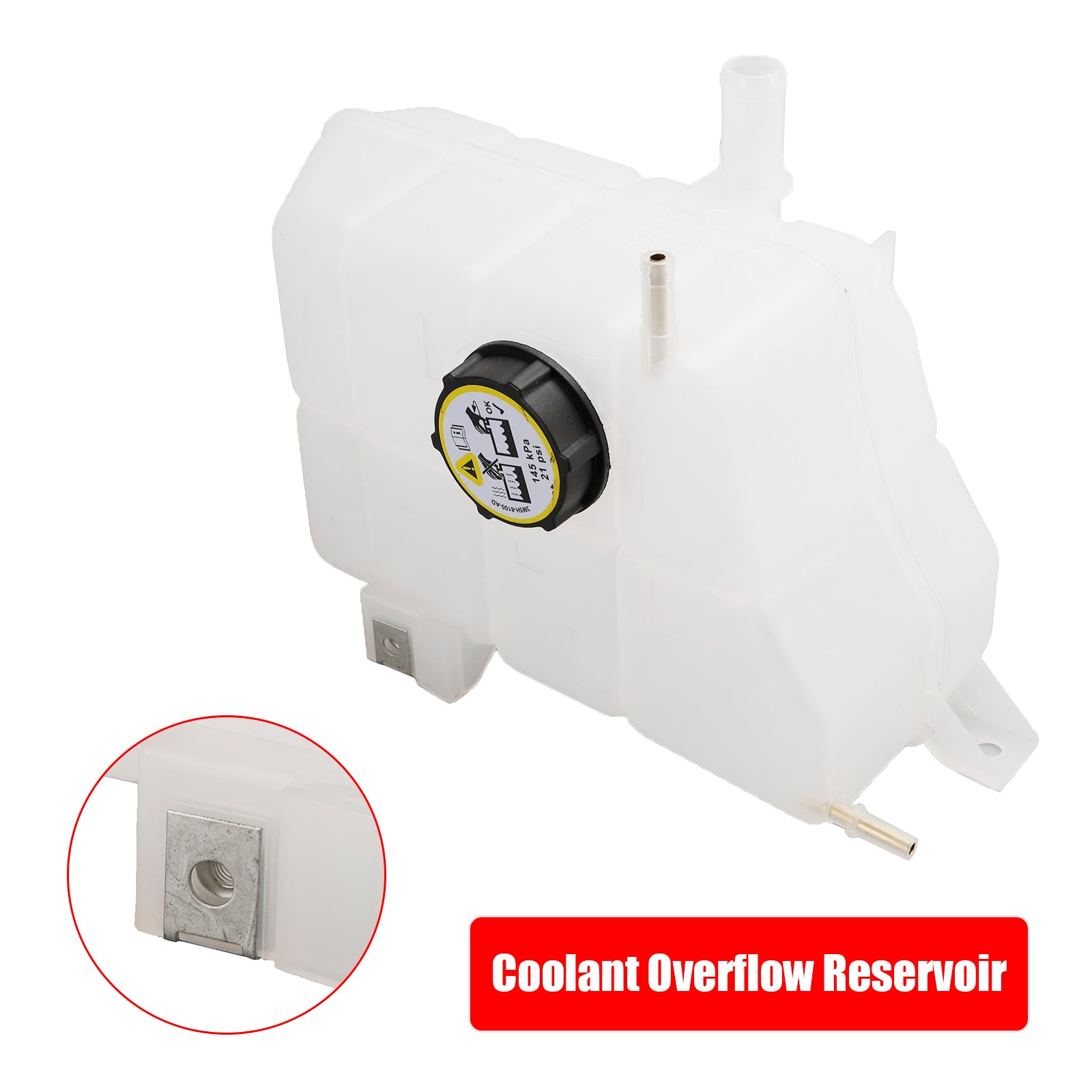 2011-2015 Mazda BT-50 Fit Ford Ranger PXCoolant Overflow Bottle Tank