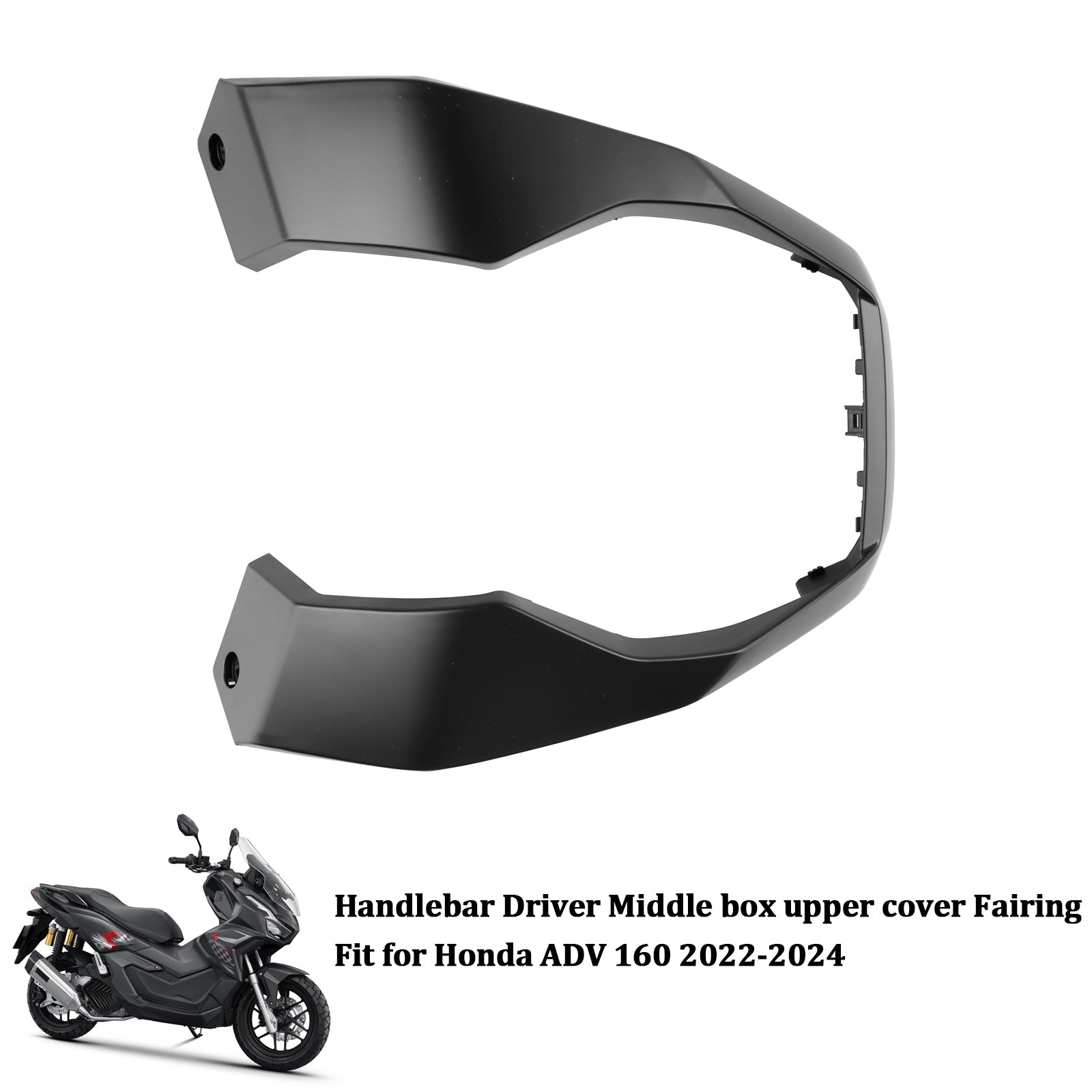 2023-2024 Honda ADV 160 Guidon Pilote Boîte centrale Couvercle inférieur Carénage