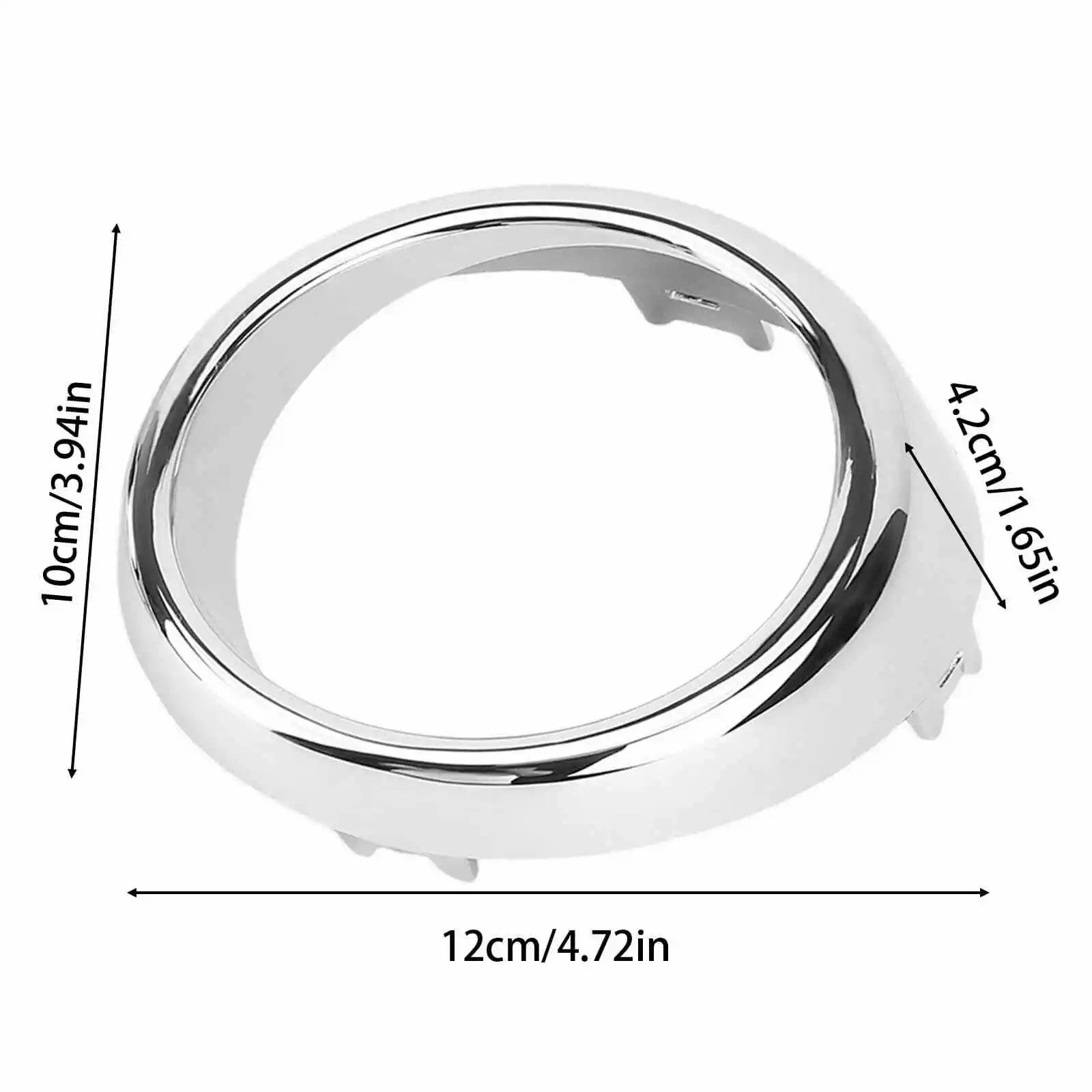 2 st främre stötfångarens dimljusram vänster & Höger för Infiniti G25 G37 M56 M37