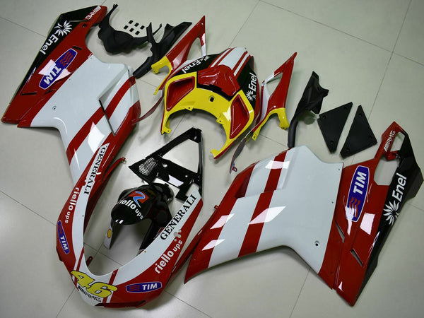 2007-2011 Ducati 1098 1198 848 Fairing Kit Bodywork ABS Generic