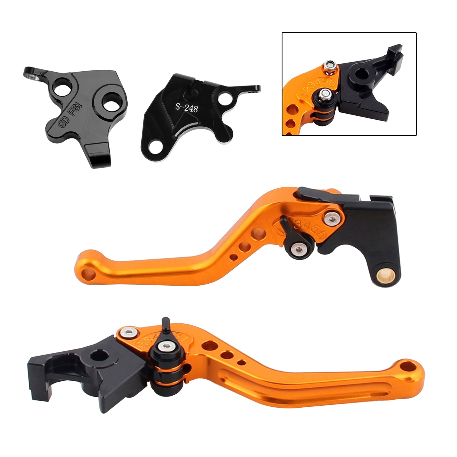 2008-2011 Yamaha YZF R125 Nová krátka spojka brzdovej páky