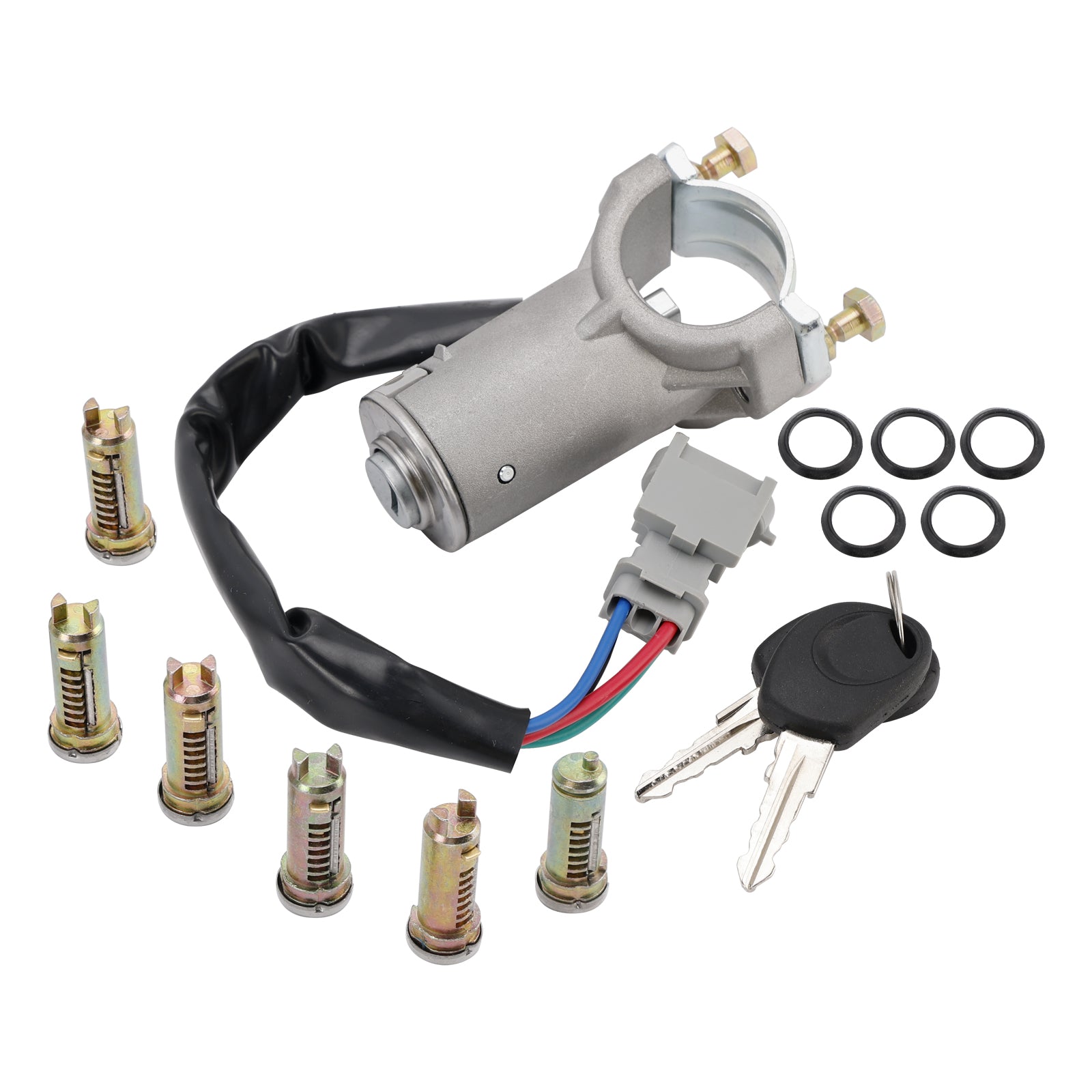 2000-2006 Iveco Daily Ignition lock + 6x locking cylinder + key 2991727