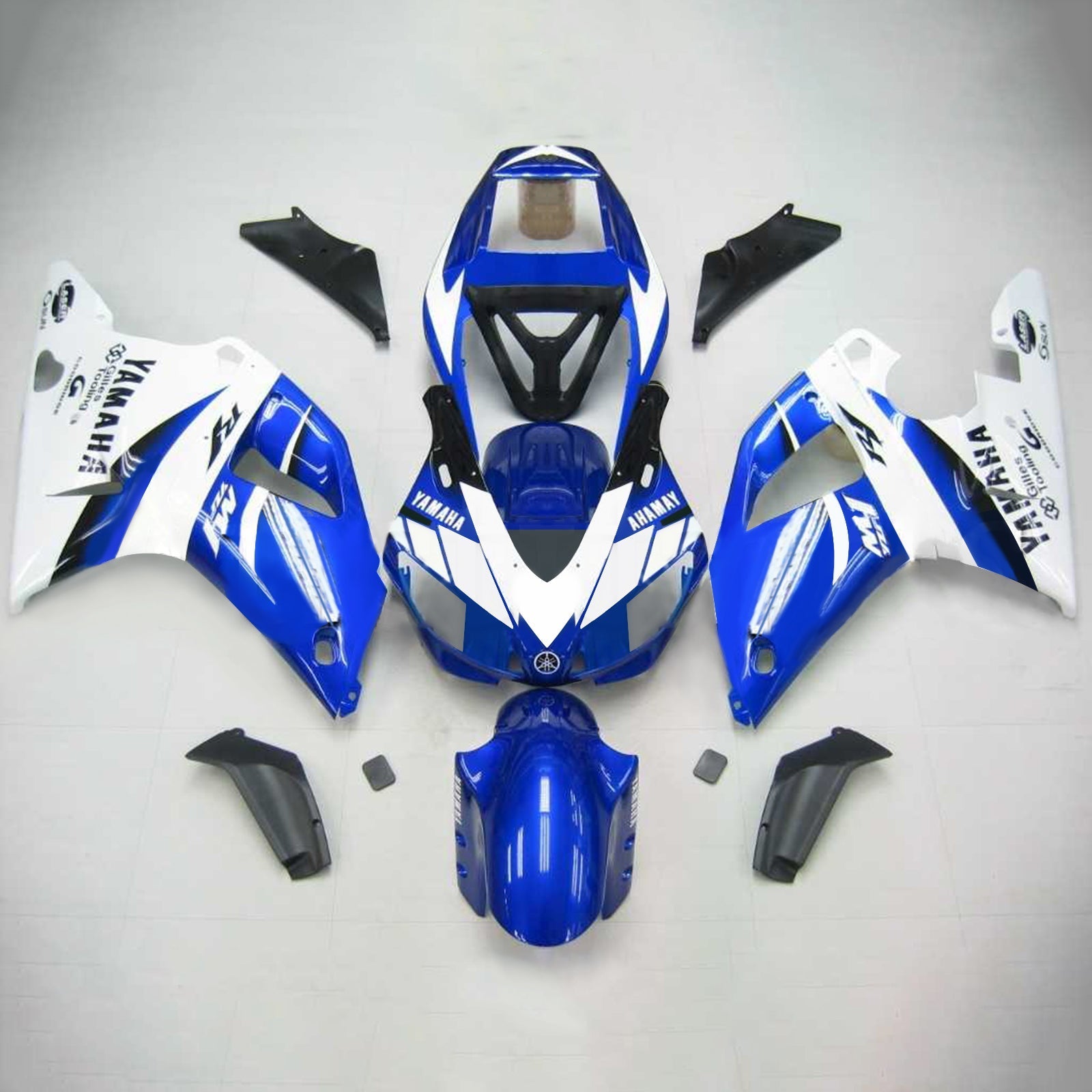 1998-1999 Yamaha YZF 1000 R1 Amotopart Injection Fairing Kit Bodywork Plast Abs #101