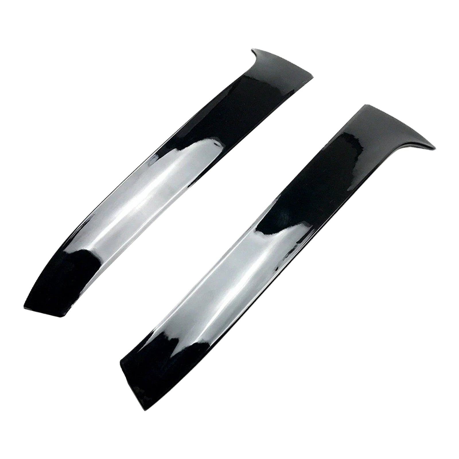 2013-2017 VW Golf 7 Variant Wagon Gloss Black Pair Rear Window Side Wing Spoiler