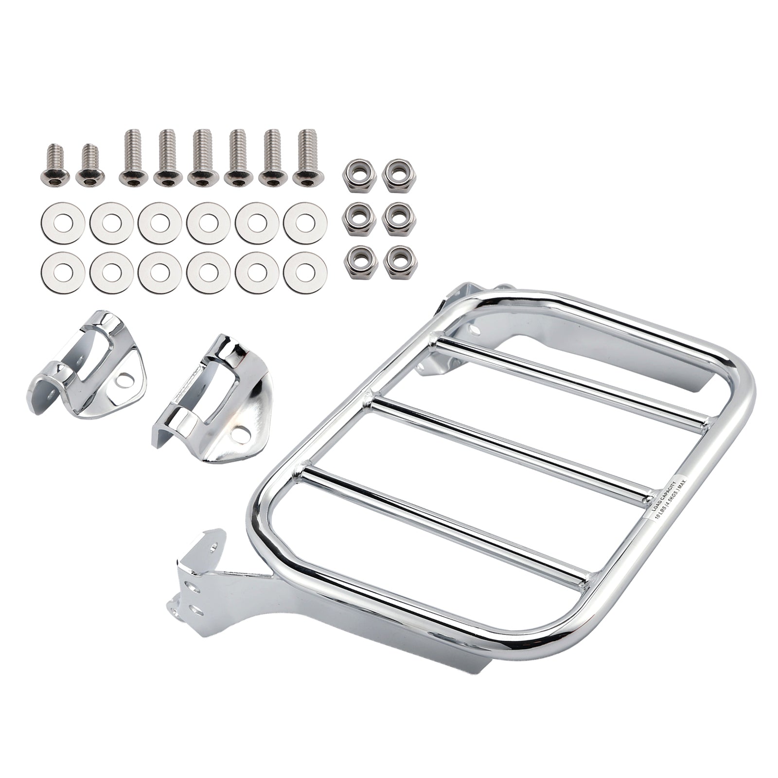 2018-2025 for Fat Bob 114 FXFBS Chrome Sissybar Luggage Rack 50300130A