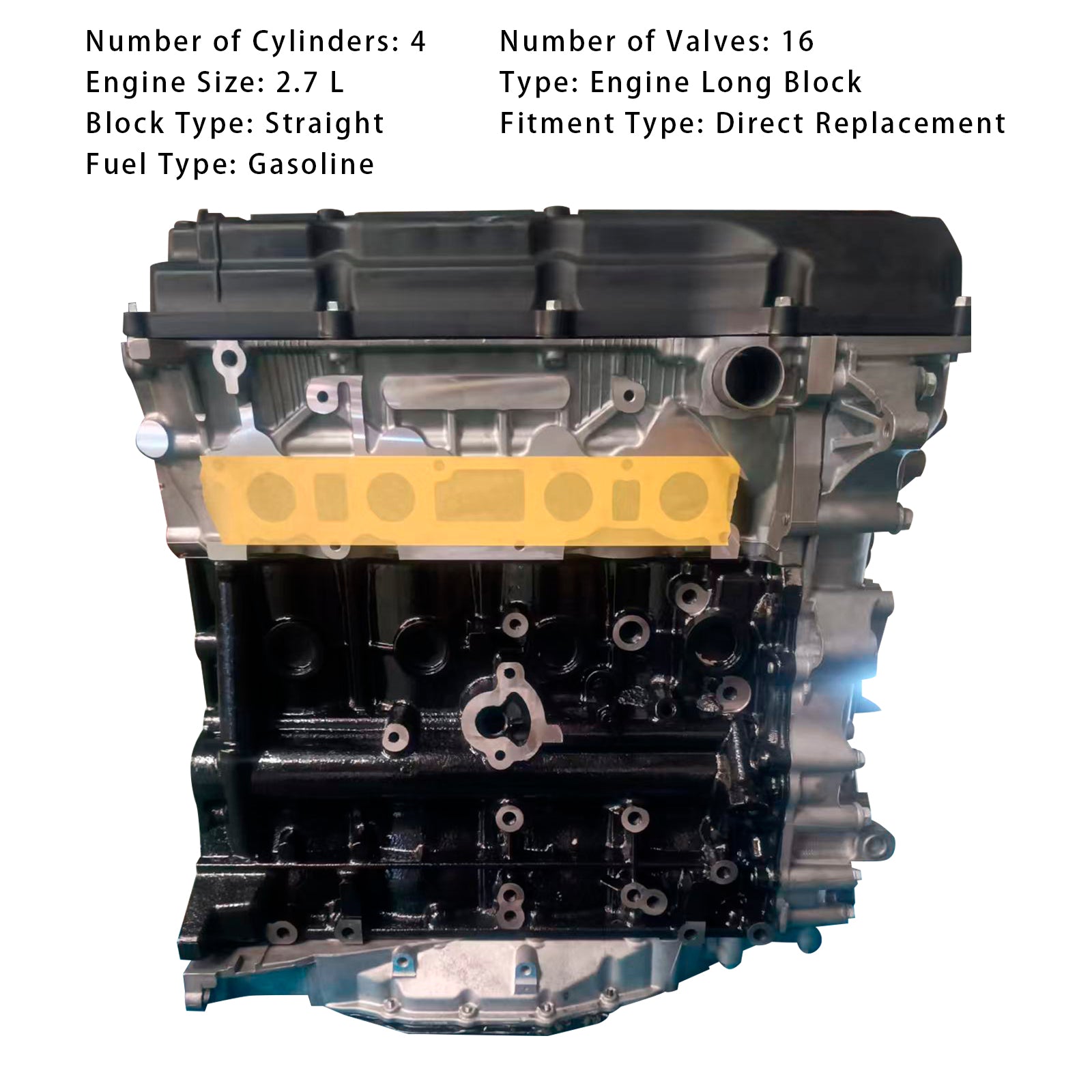 Brand New Engine Motor Assembly 2TR-FE 4-Cylinder For Toyota Tacoma 2.7L 05-2015