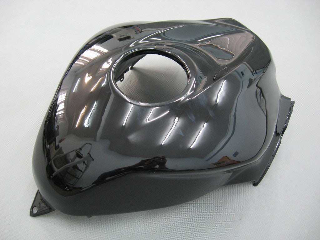 2007-2008 Honda CBR600 RR Amotopart Injeksjon Fairing Kit Bodywork Black Plastic ABS #7