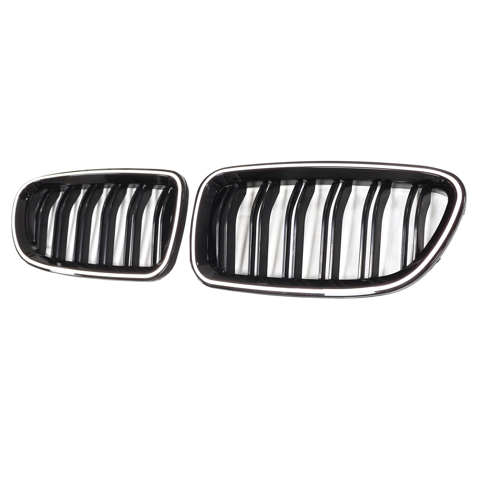 01.2009-10.2016 BMW 5-Serie F10 Sedan Nierbumpergrille Glanzend Zwart 51137203649 51137203203