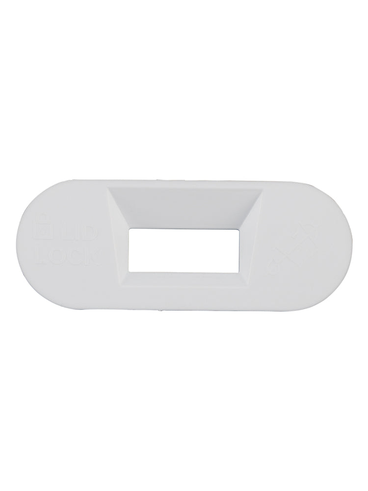 W11545554 Lås på vaskemaskinlokk, hvit