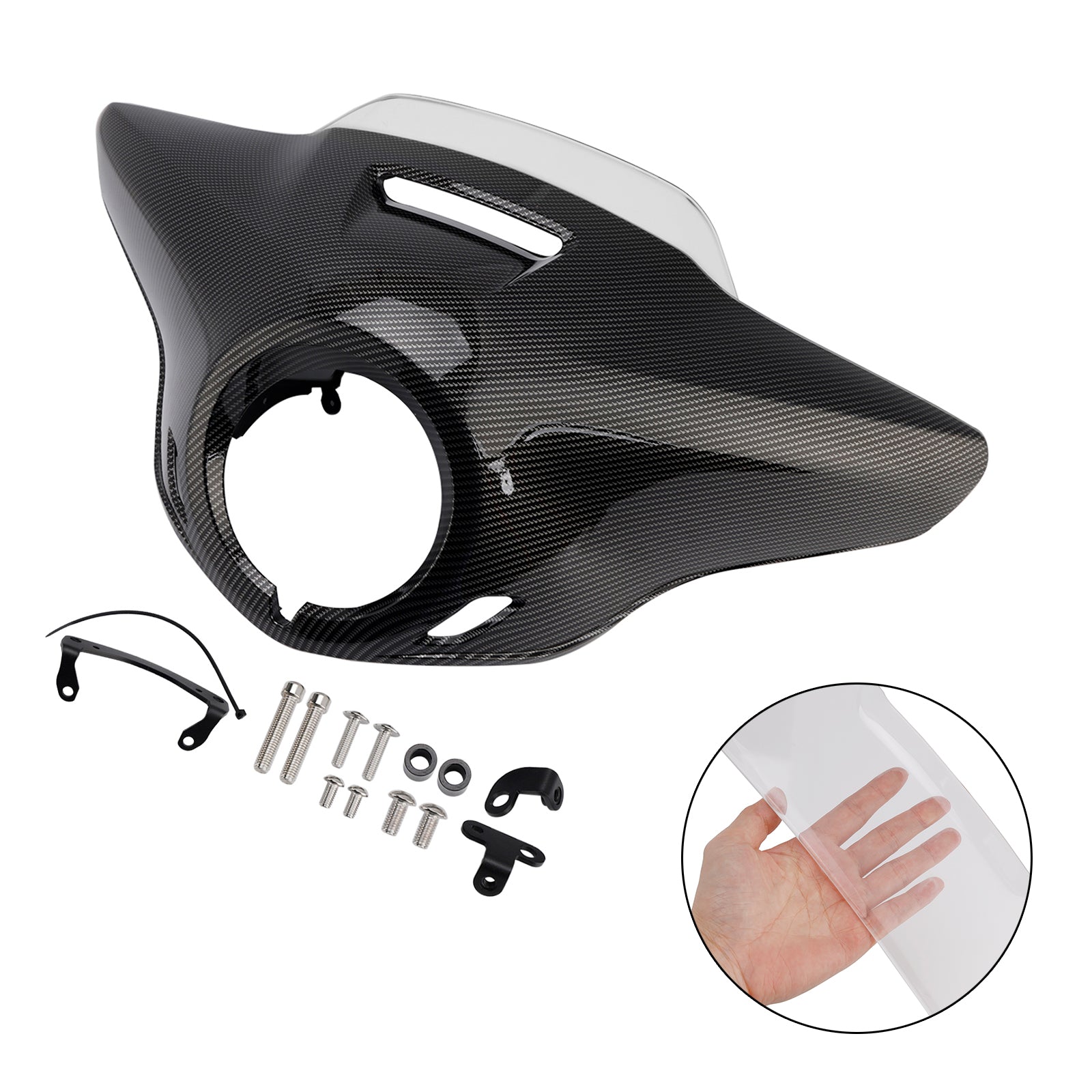 Windshield WindScreen Headlight Fairing fit for HONDA CM300 CM500 2021-2024