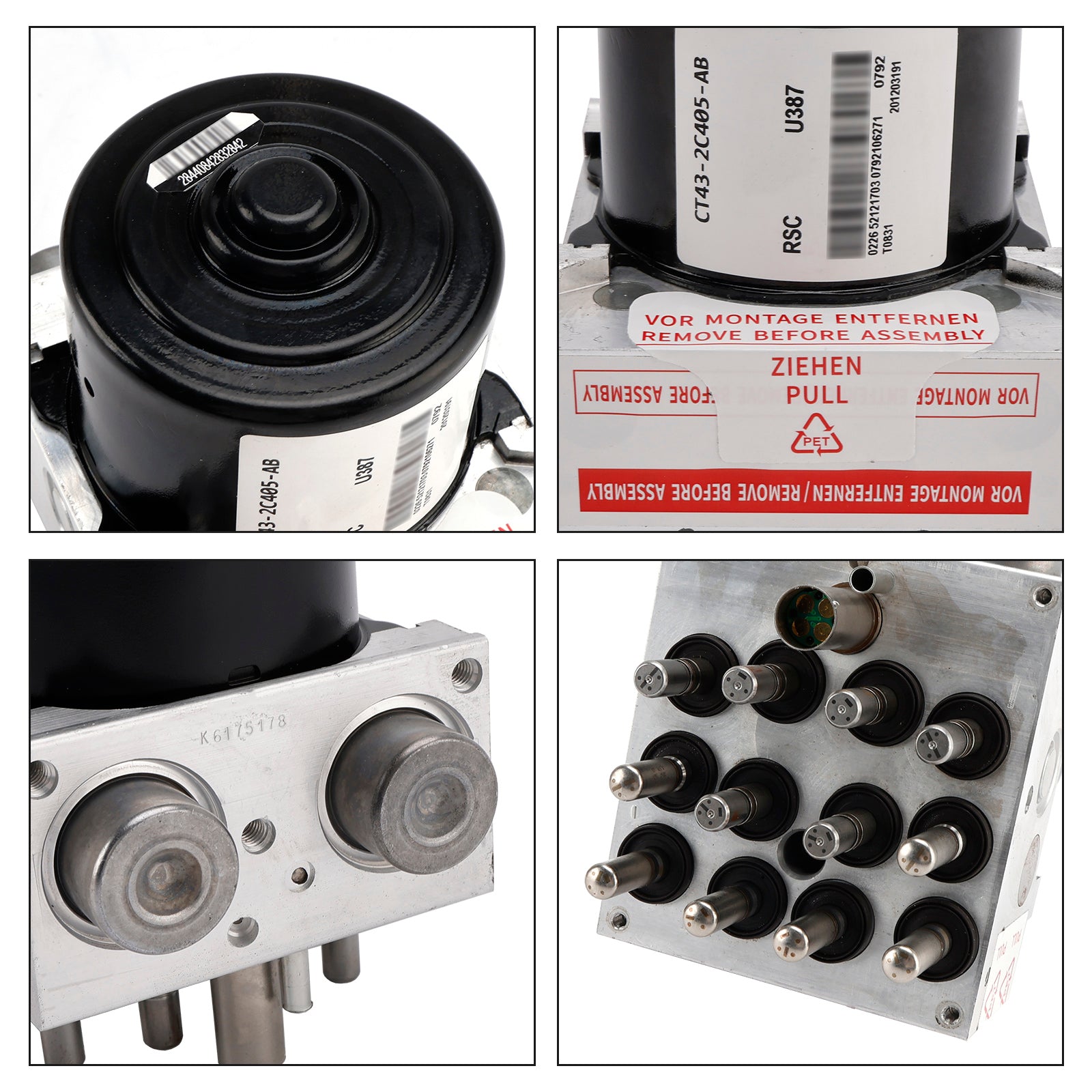 2011-2013 Lincoln MKX ABS Anti-Lock Hydraulic Unit Motor CT43-2C405-AB CT43-2C405-AC